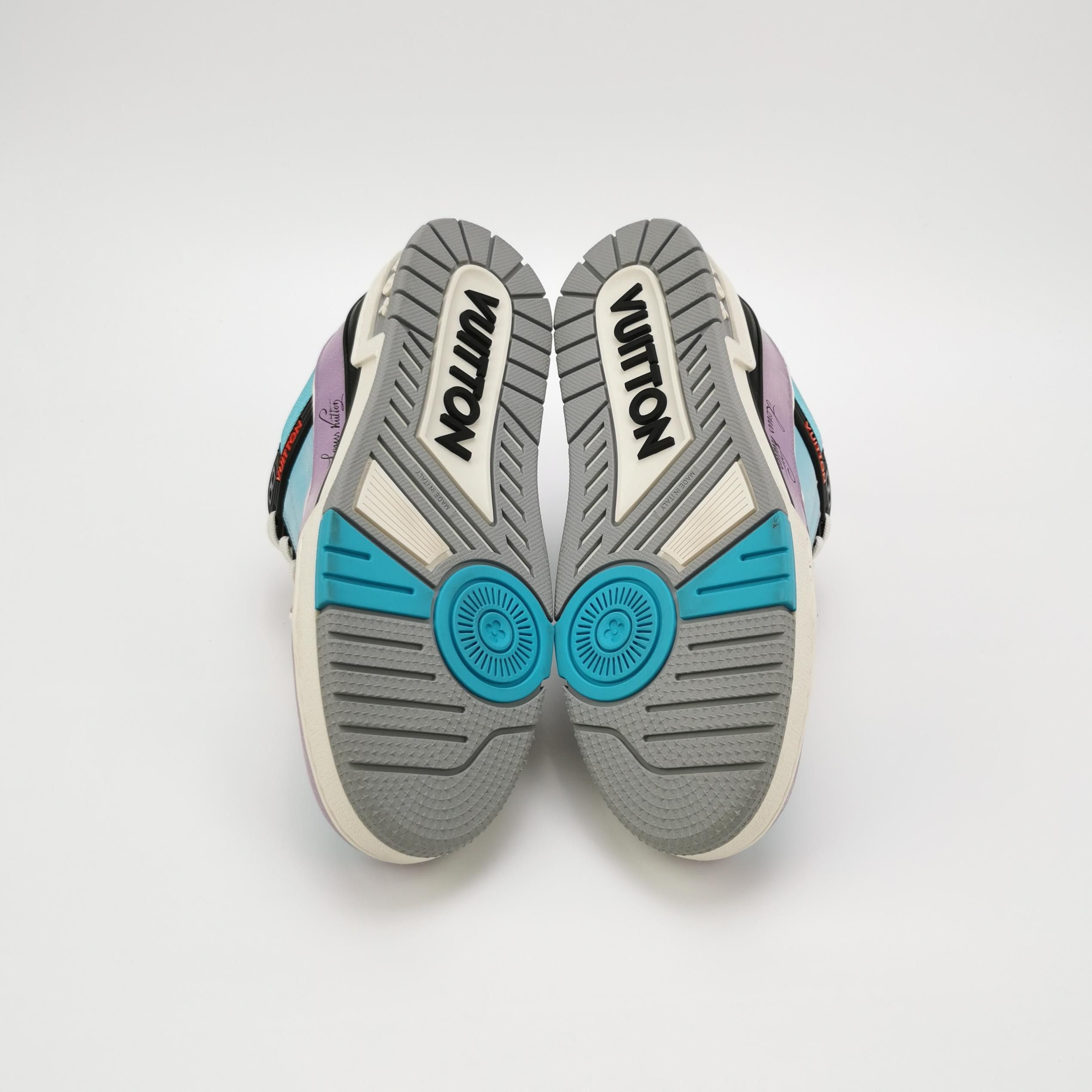 Louis Vuitton Louis Vuitton Multi-Color Trainer Sneakers US 7.5 Size US 7 / EU 40 - 5 Thumbnail