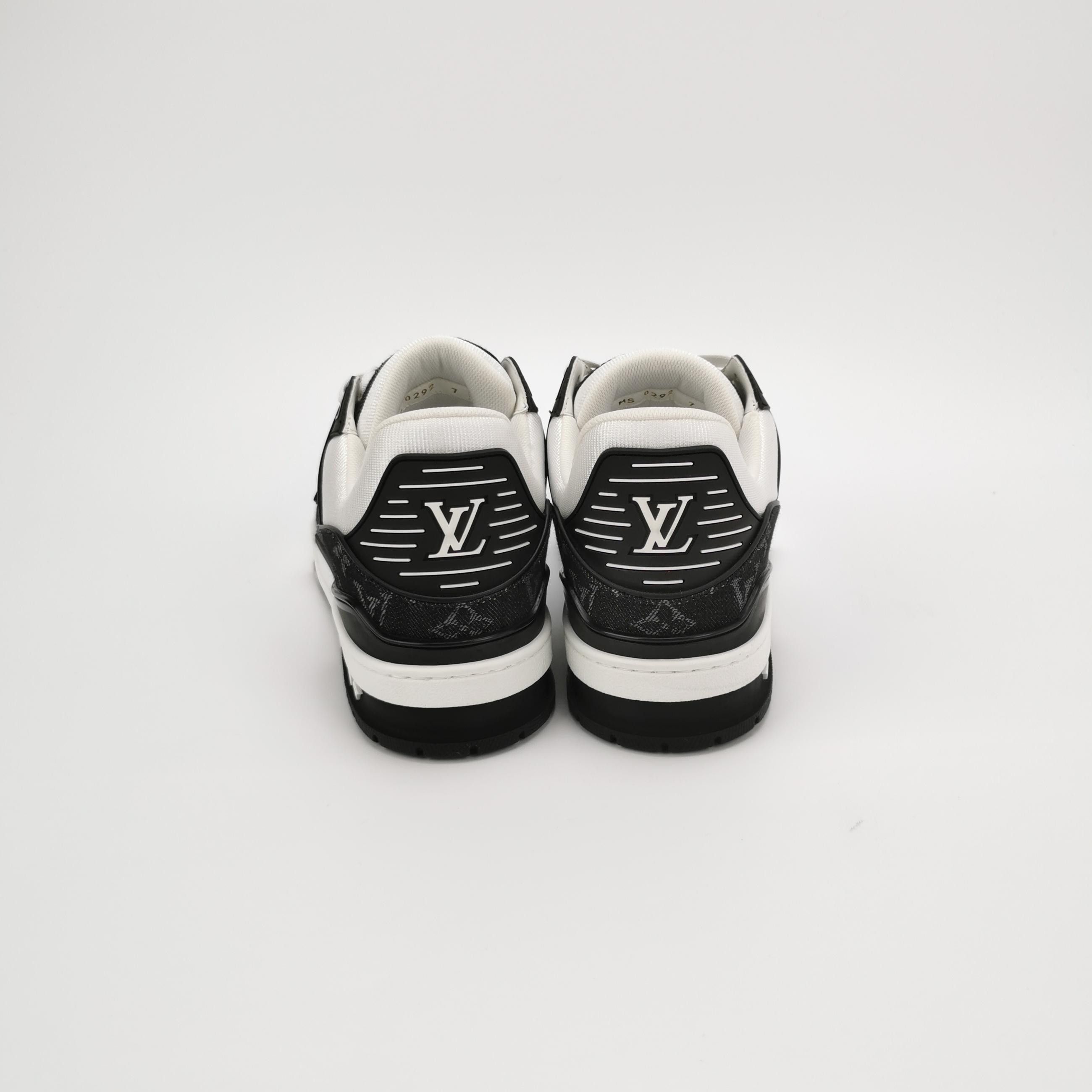 Louis Vuitton Louis Vuitton Monogram Denim Trainer Sneakers 41.5 Size US 8 / EU 41 - 4 Thumbnail