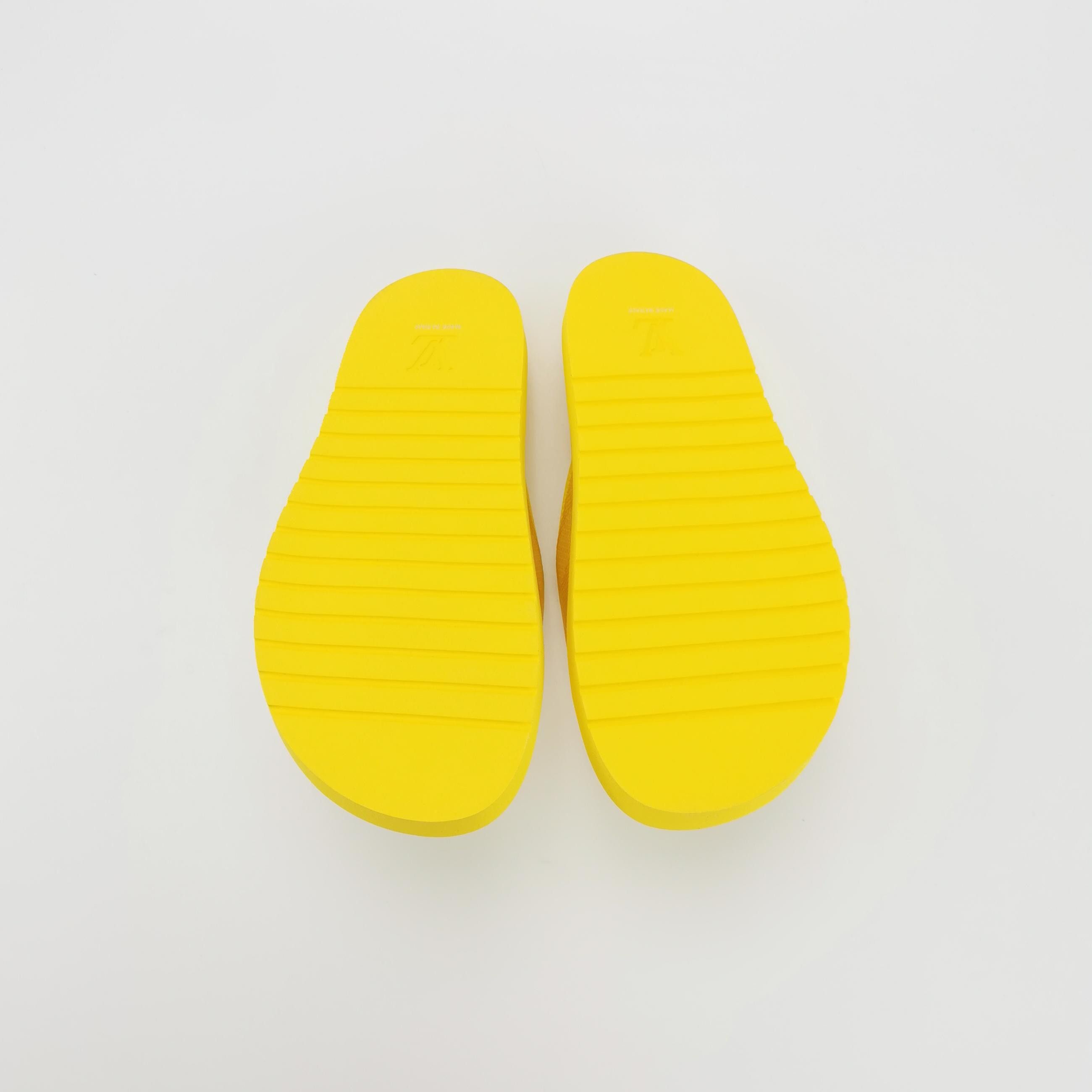 Louis Vuitton Louis Vuitton Yellow Damier Miami Mules Size 42.5 Size US 9 / EU 42 - 5 Thumbnail