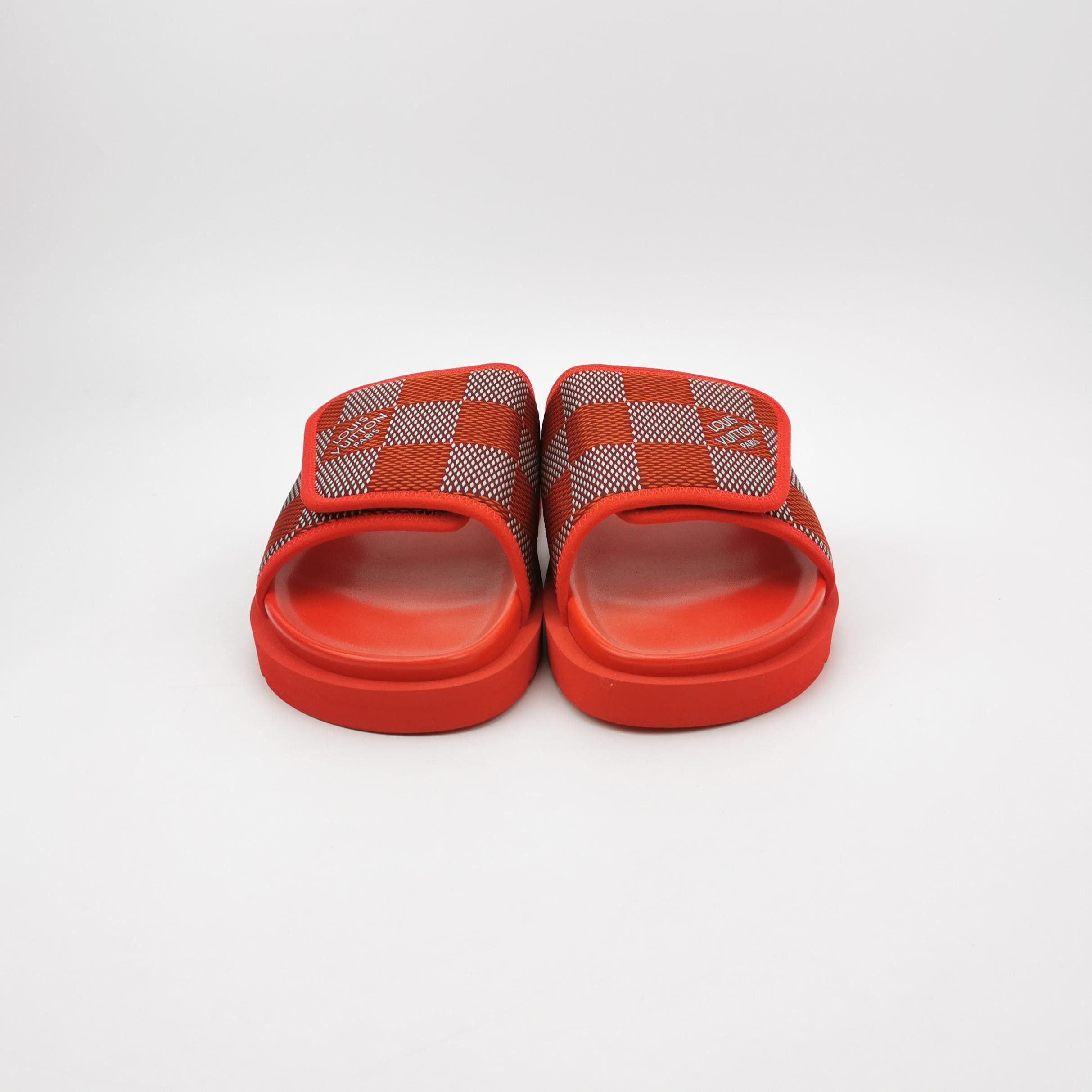 Louis Vuitton Louis Vuitton Miami Damier Slides Size 42 Size US 9 / EU 42 - 3 Thumbnail