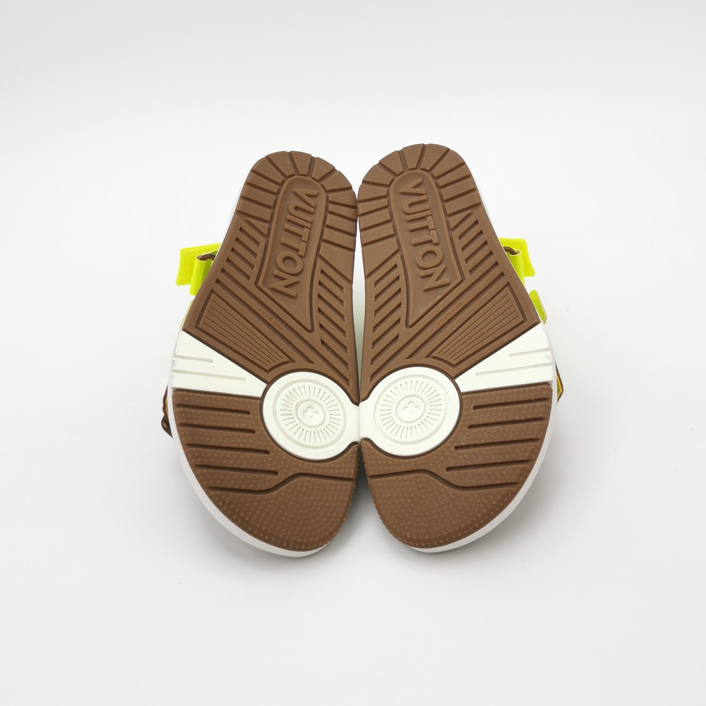 Louis Vuitton Louis Vuitton Neon Contrast Logo Sandals EU 39 Size US 6 / EU 39 - 5 Thumbnail