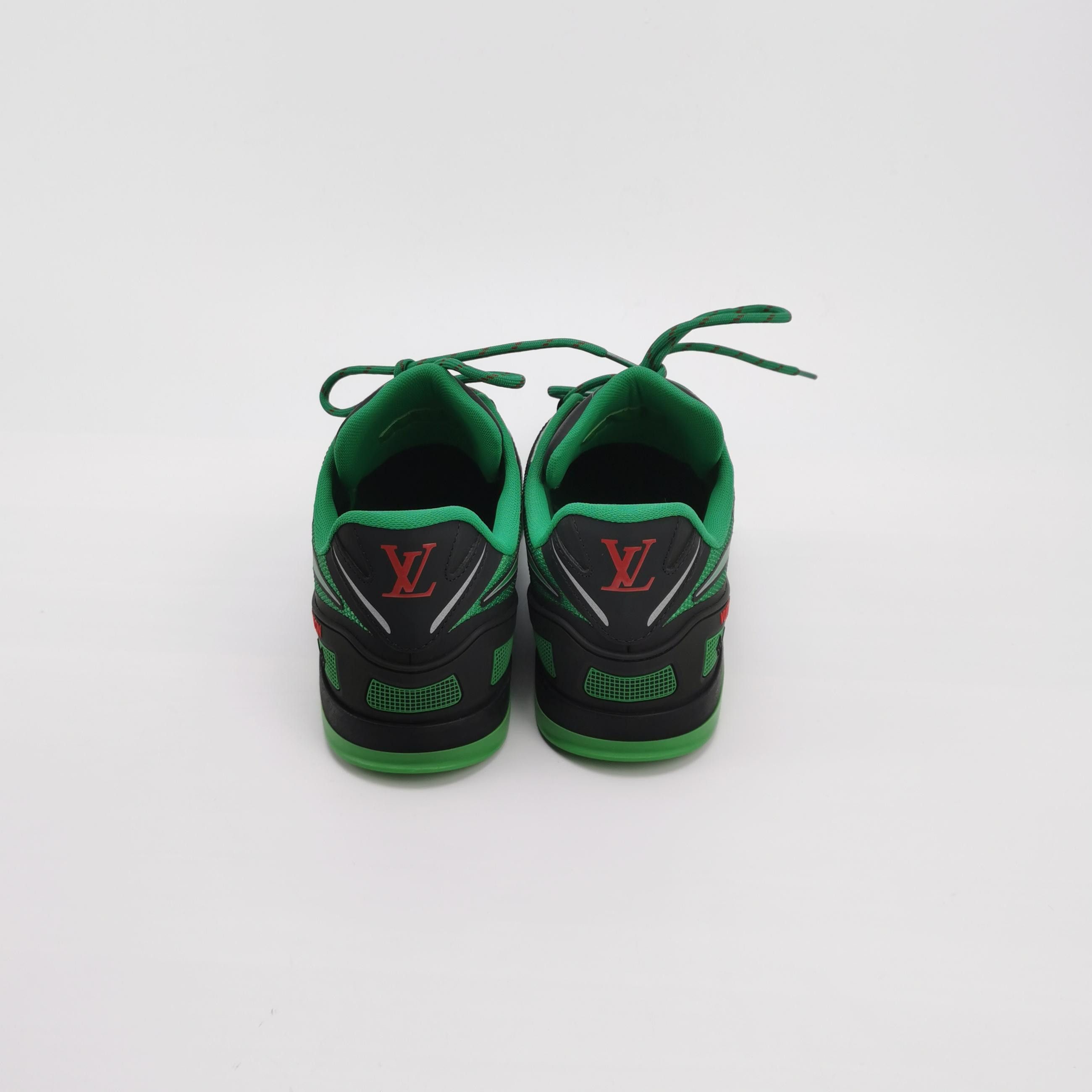 Louis Vuitton Louis Vuitton Green Sprint Low-Top Sneakers US 9.5 Size US 9 / EU 42 - 4 Thumbnail