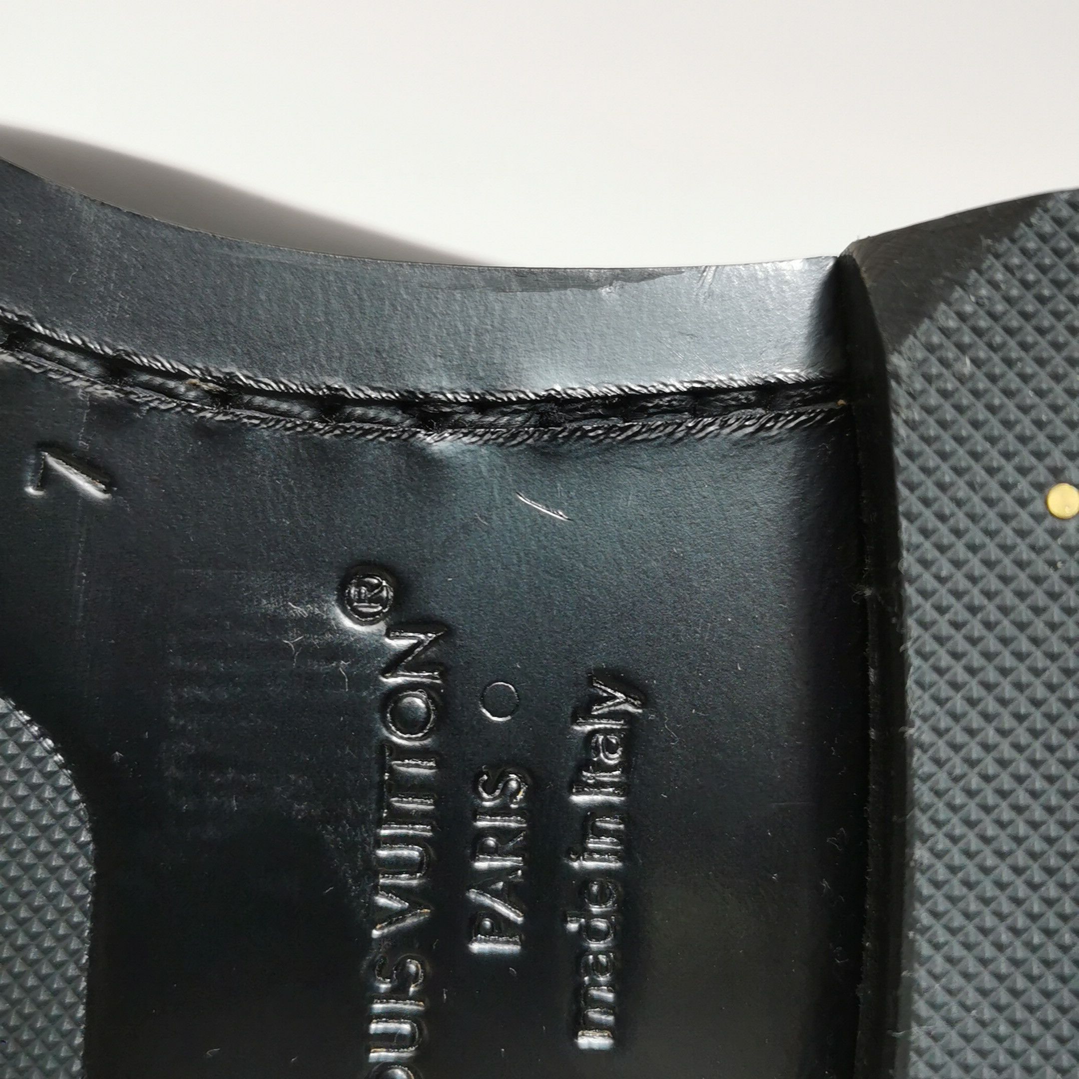 Louis Vuitton Louis Vuitton Logo Leather Derby Shoes US 8 Size US 8 / EU 41 - 10 Thumbnail