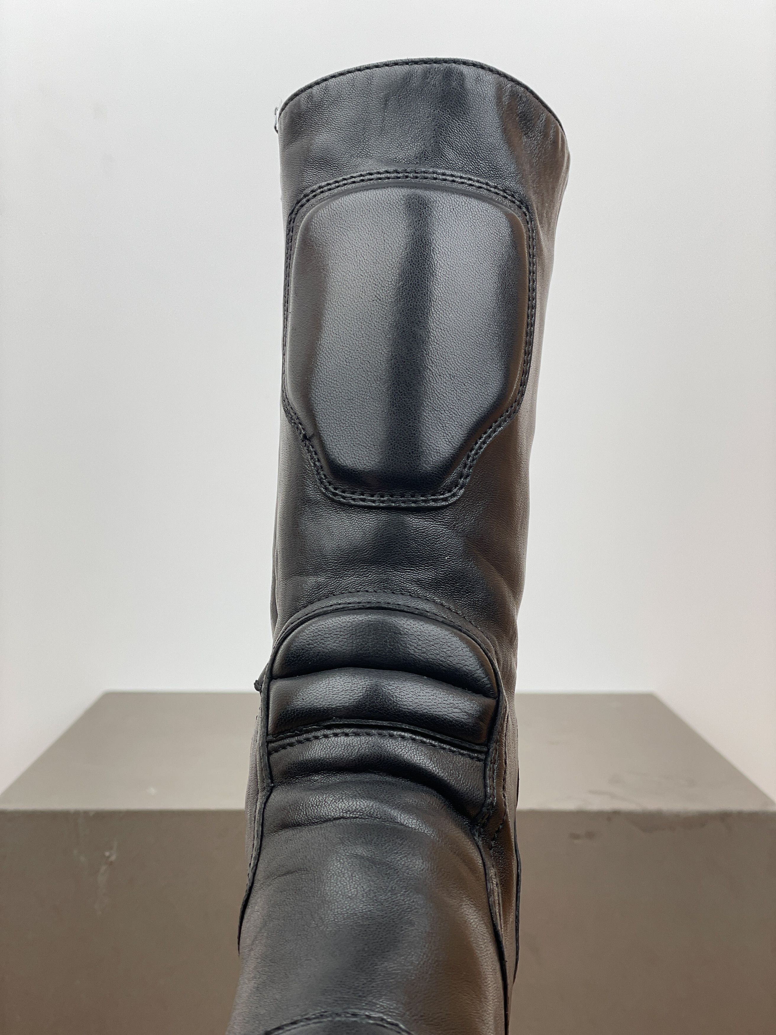 Miu Miu AW99 Kitten Heel Biker Moto Boots Size US 4 / IT 34 - 9 Thumbnail