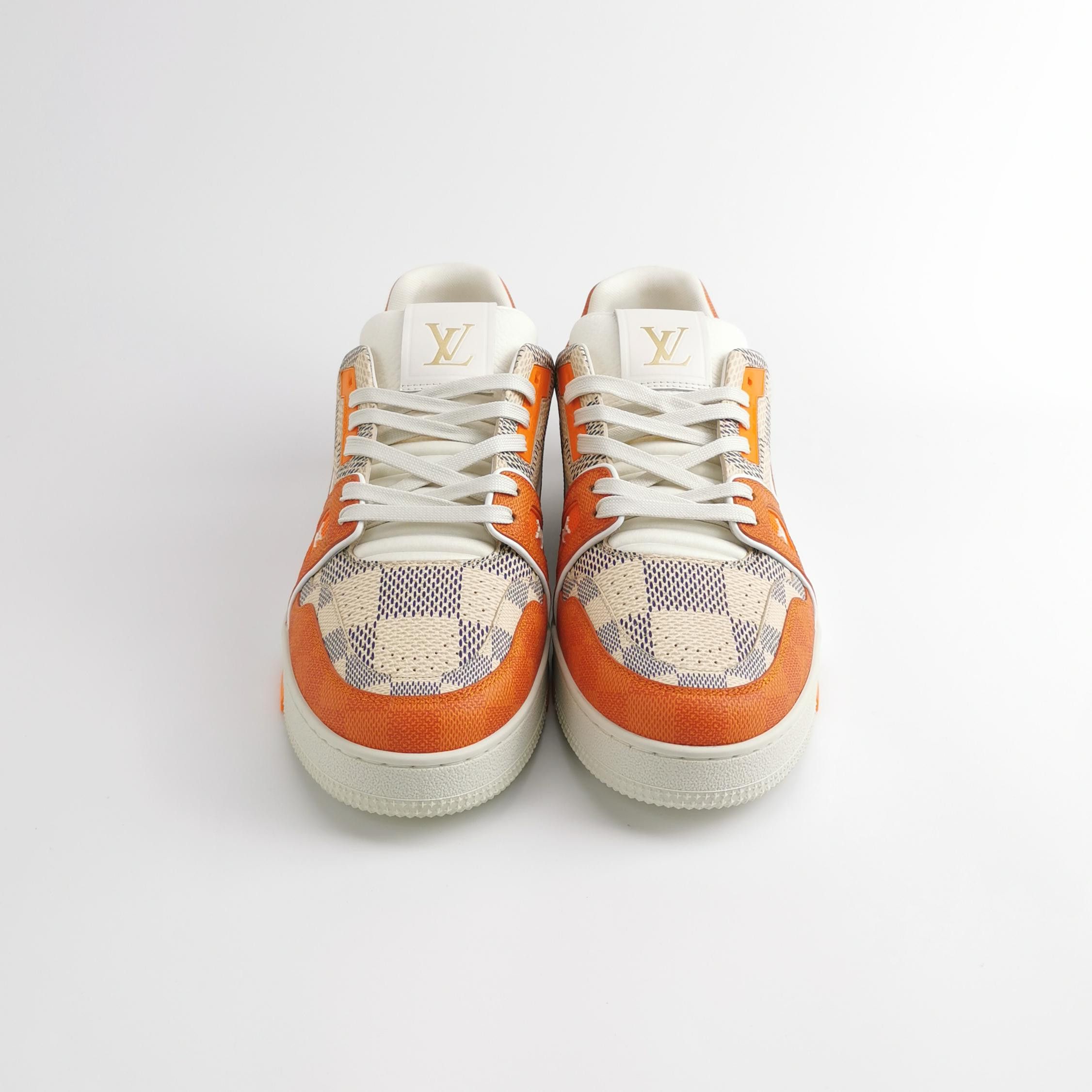 Louis Vuitton Louis Vuitton Damier Checkerboard LV Trainer Sneakers 43.5 Size US 10 / EU 43 - 3 Thumbnail