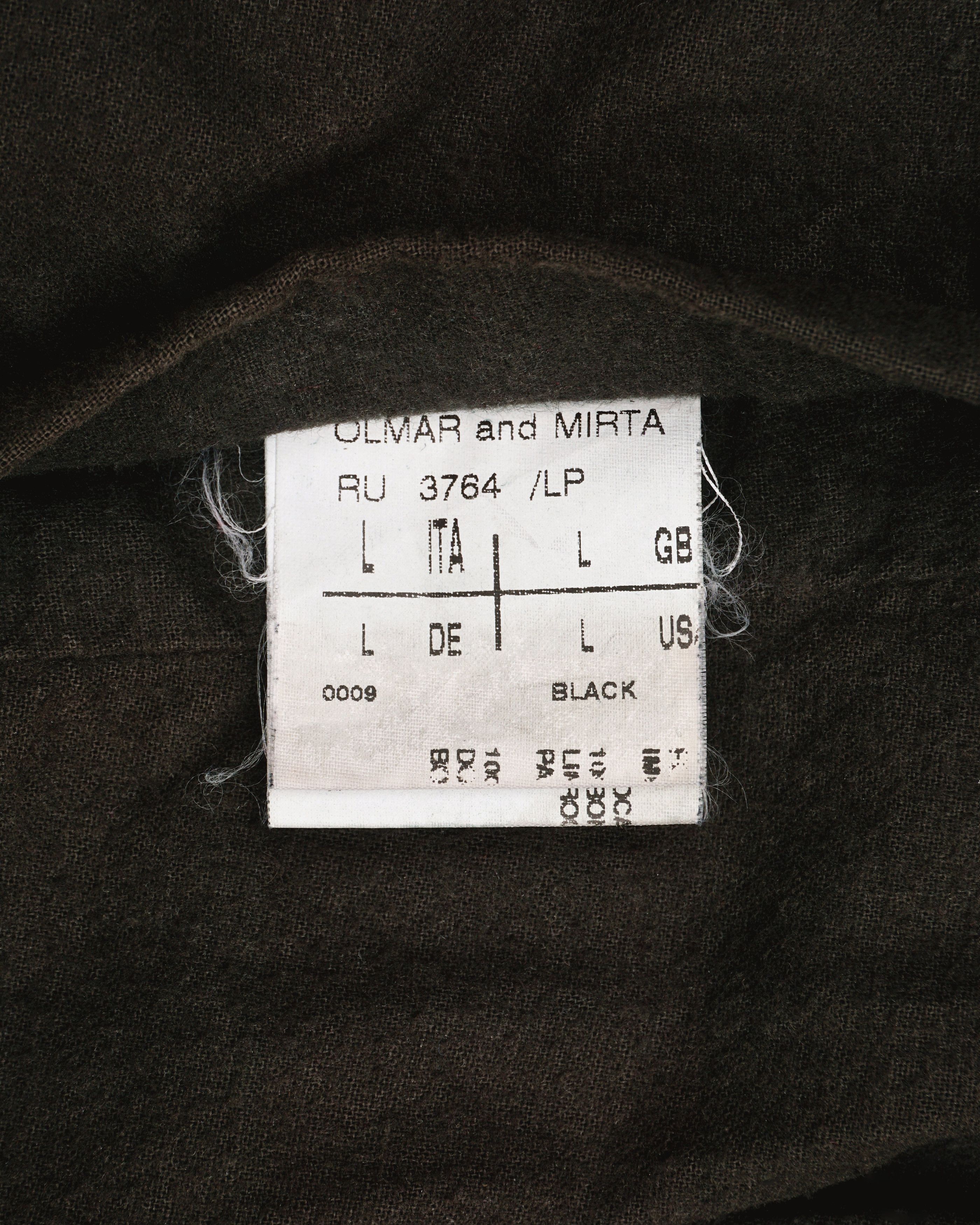 Rick Owens AW04 QUEEN Blistered Leather Police Bomber Jacket Size US L / EU 52-54 / 3 - 8 Thumbnail