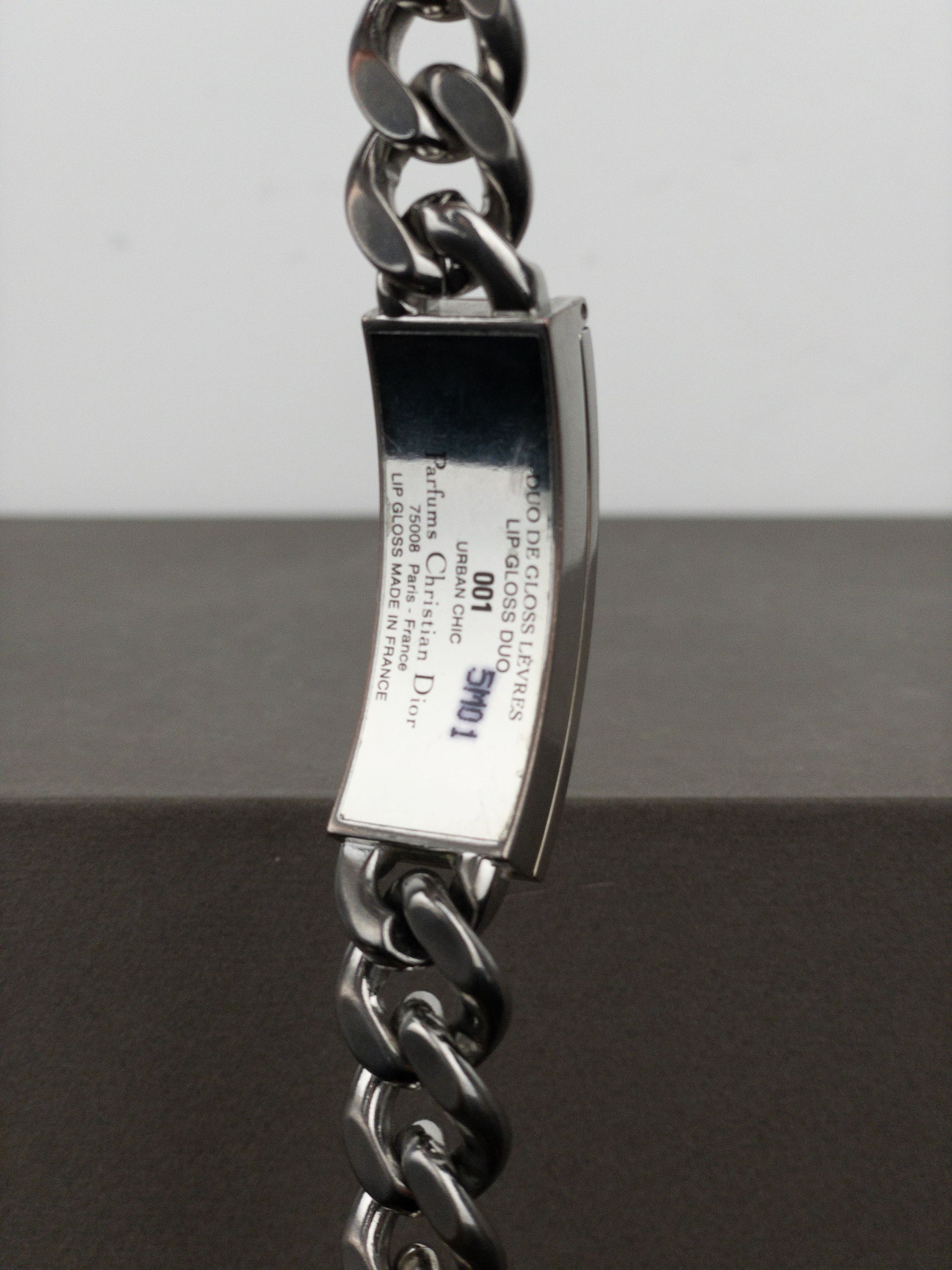 Dior by Galliano SS04 Cuban Link Pill Braccelet Size ONE SIZE - 6 Thumbnail