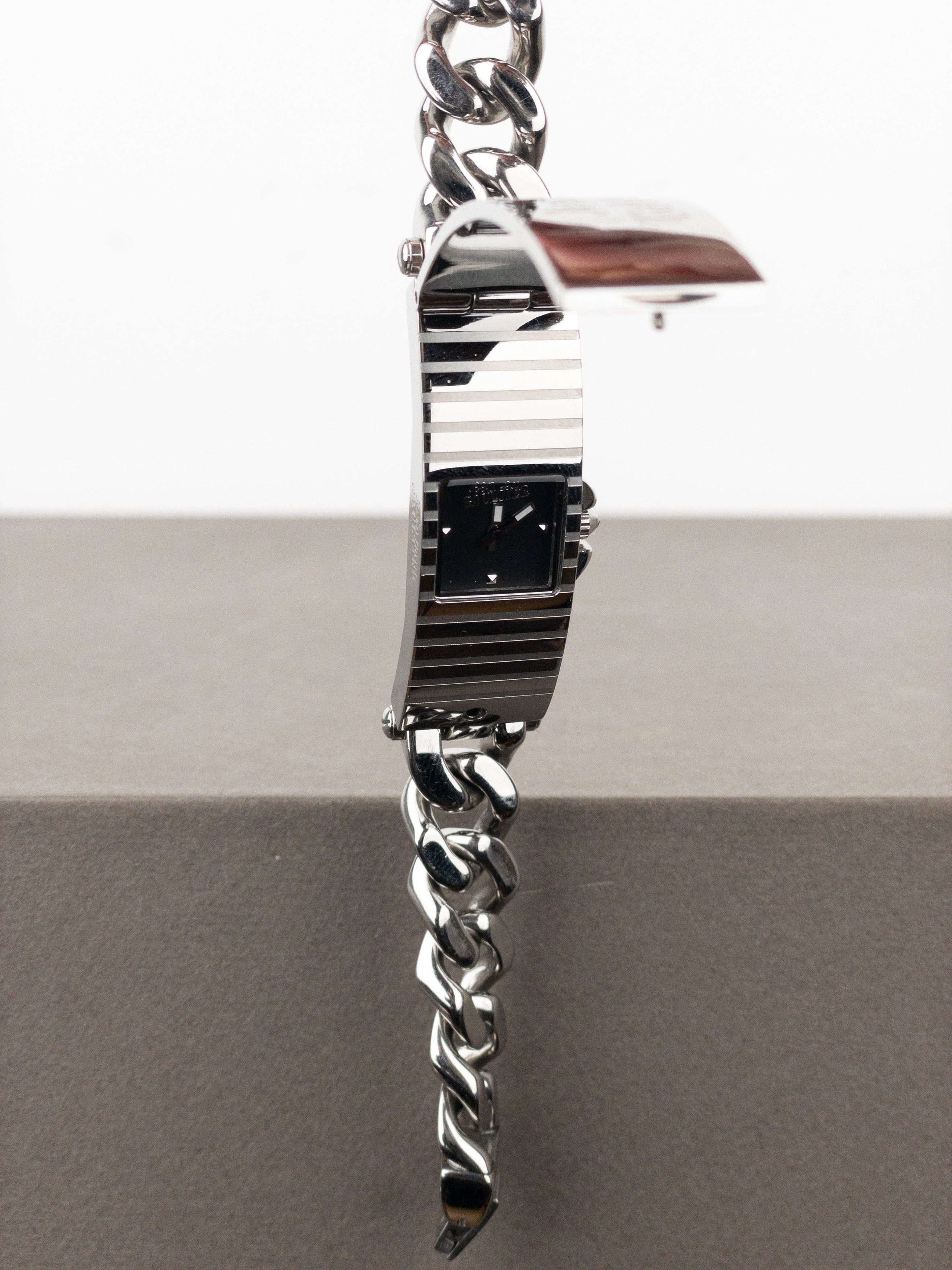 Jean Paul Gaultier 1990s Cuban Link Wrist Watch Size ONE SIZE - 6 Thumbnail