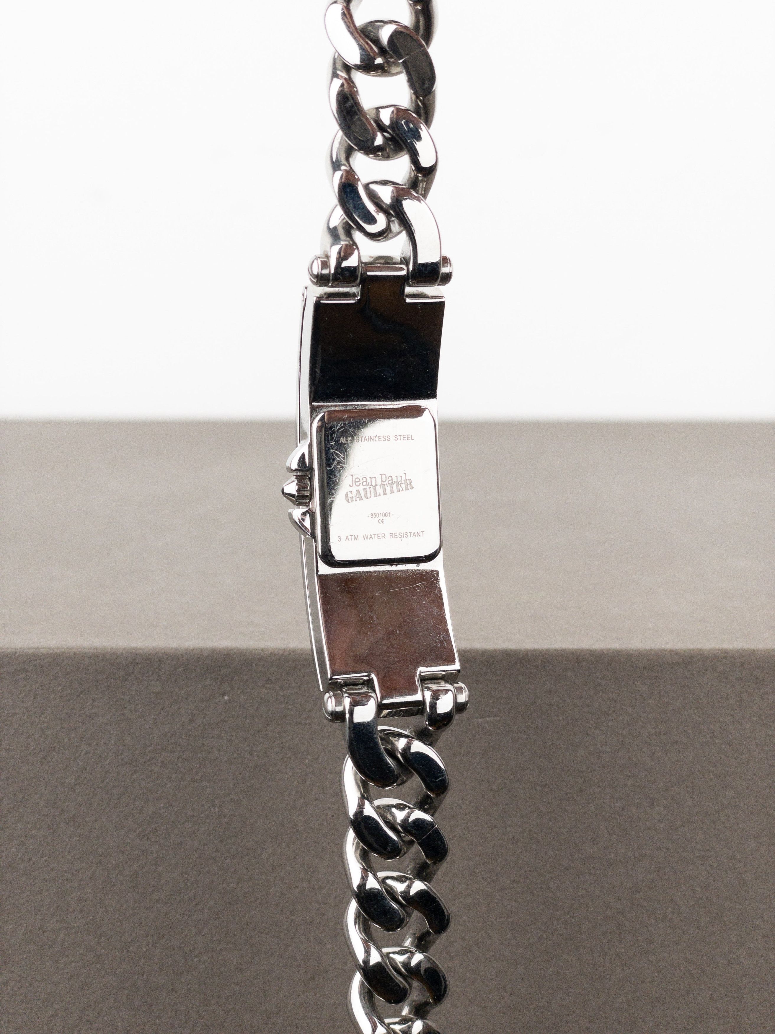 Jean Paul Gaultier 1990s Cuban Link Wrist Watch Size ONE SIZE - 7 Thumbnail
