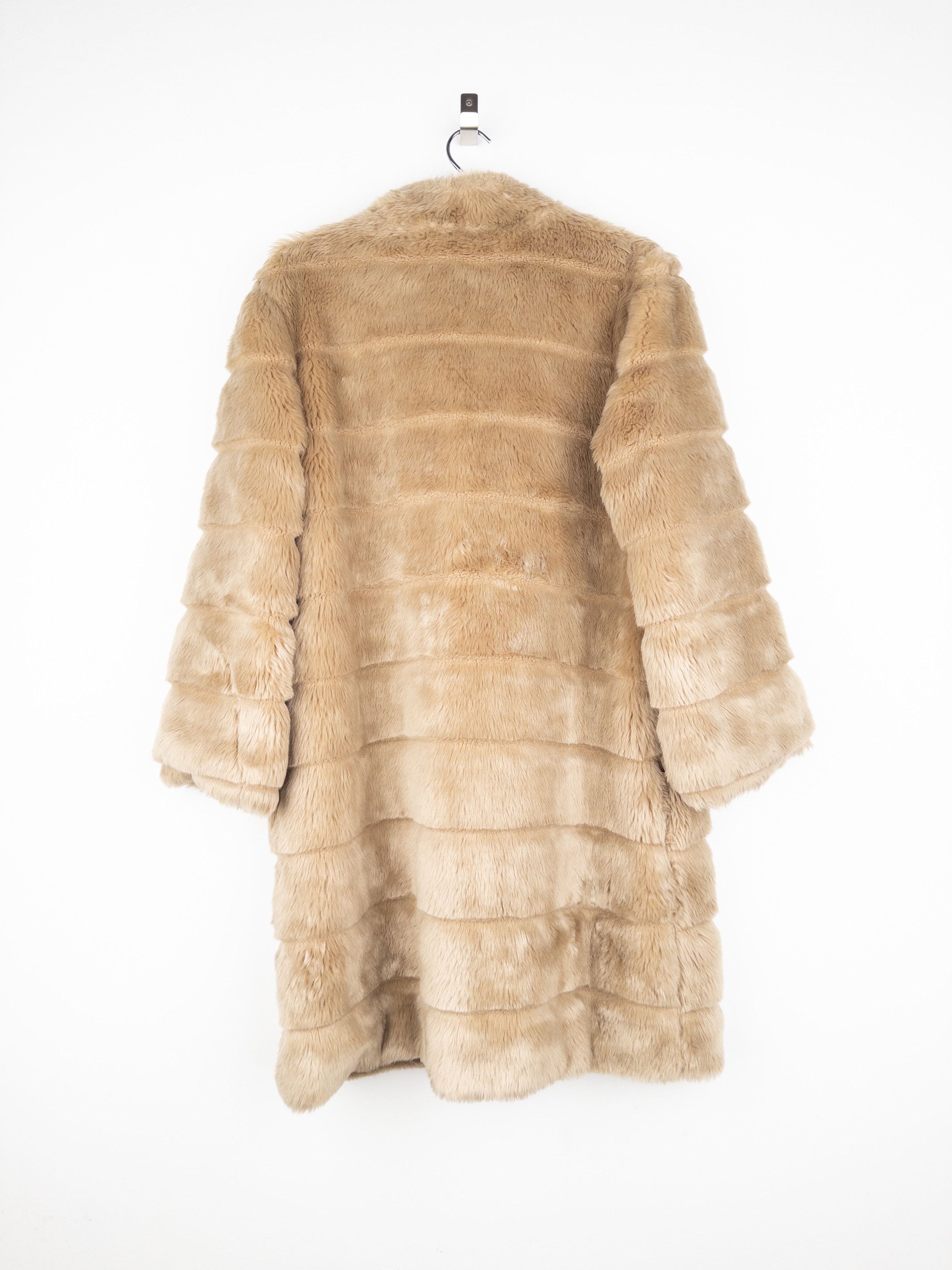Jean Paul Gaultier 1990s Faux Fur Coat Size L / US 10 / IT 46 - 2 Thumbnail