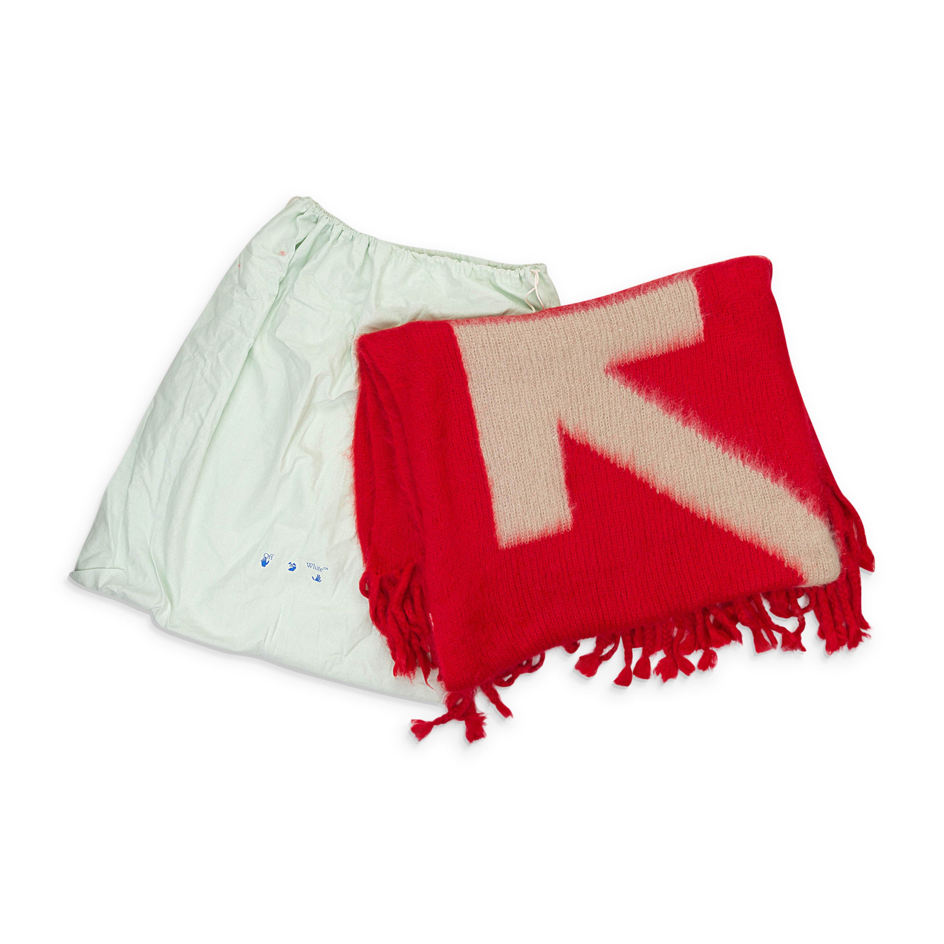 Off-White Red BLANKET Size OS Size ONE SIZE - 5 Thumbnail