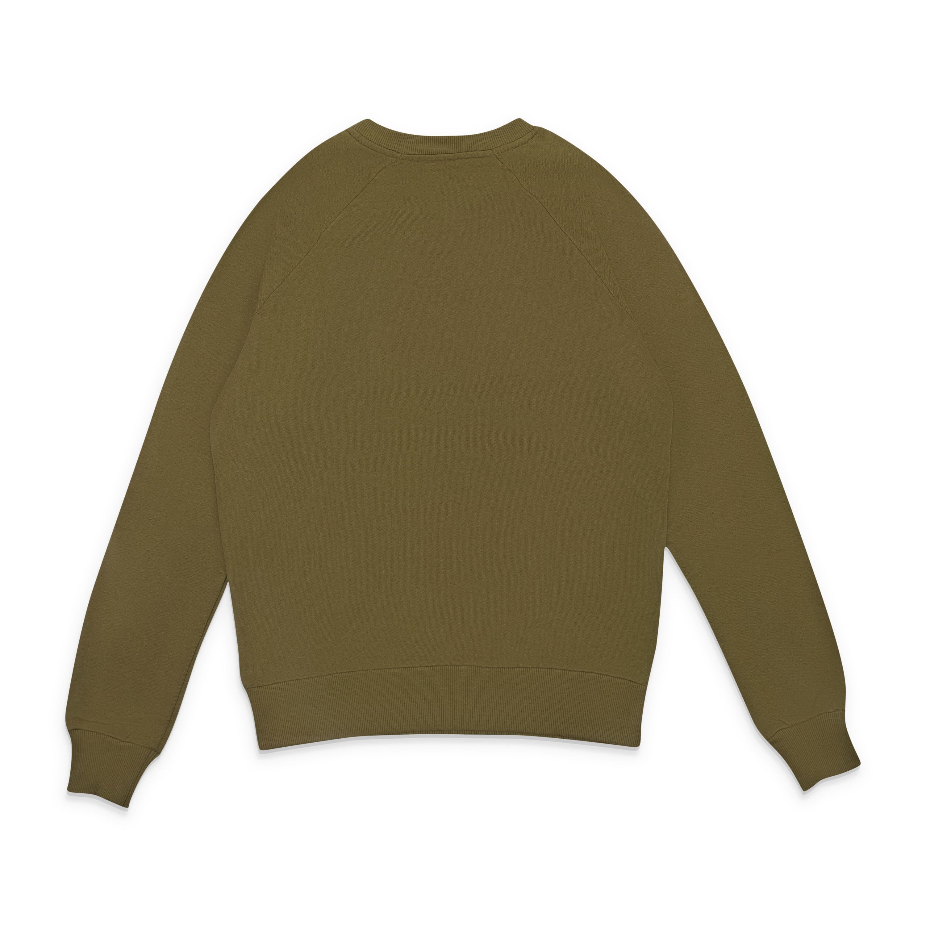 Balmain LOGO CREWNECK KHAKI SWEATSHIRT SIZE M Size US M / EU 48-50 / 2 - 2 Thumbnail
