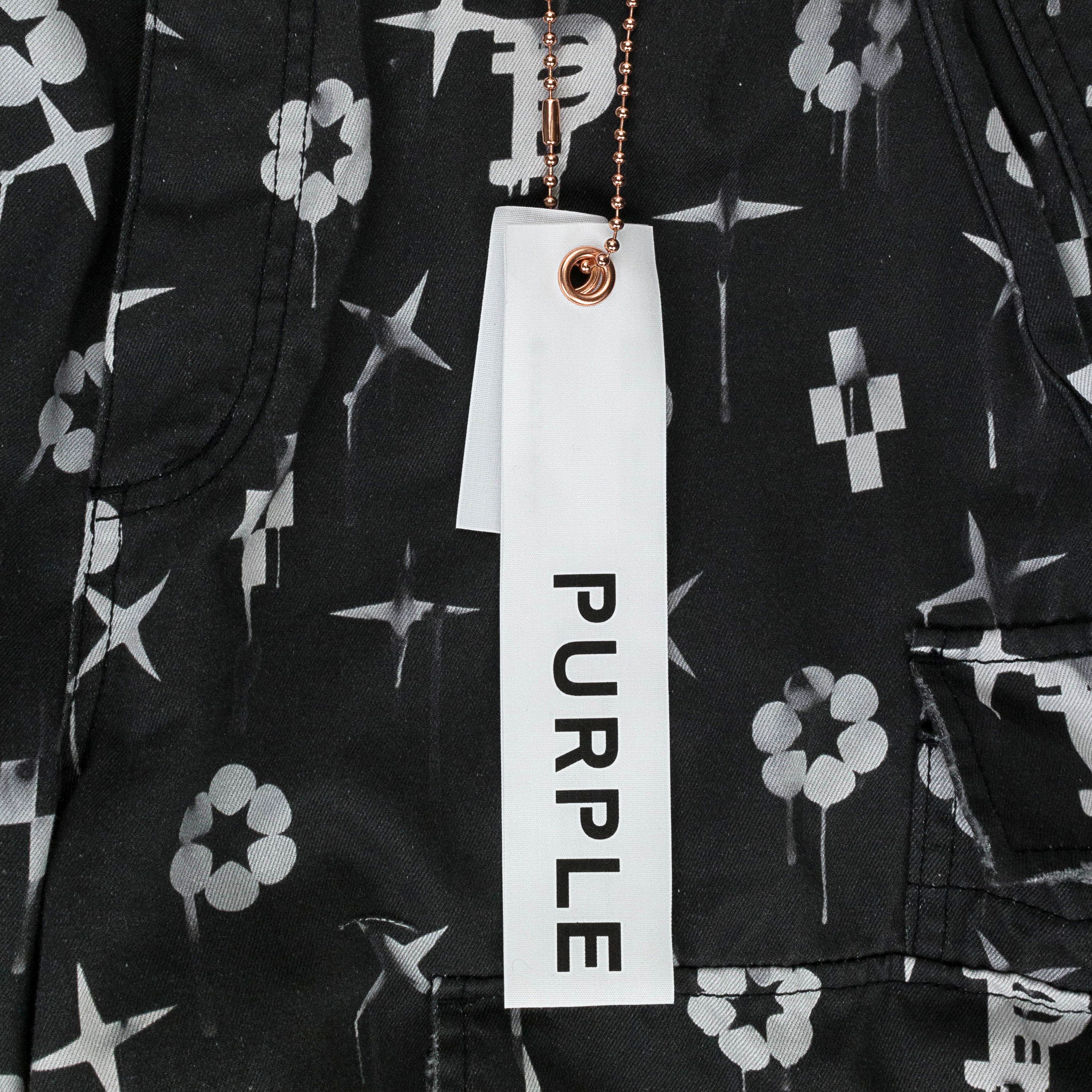 Purple Brand DOUBLE POCKET CARGO BLACK CARGO PANTS Size M Size US 32 / EU 48 - 6 Thumbnail
