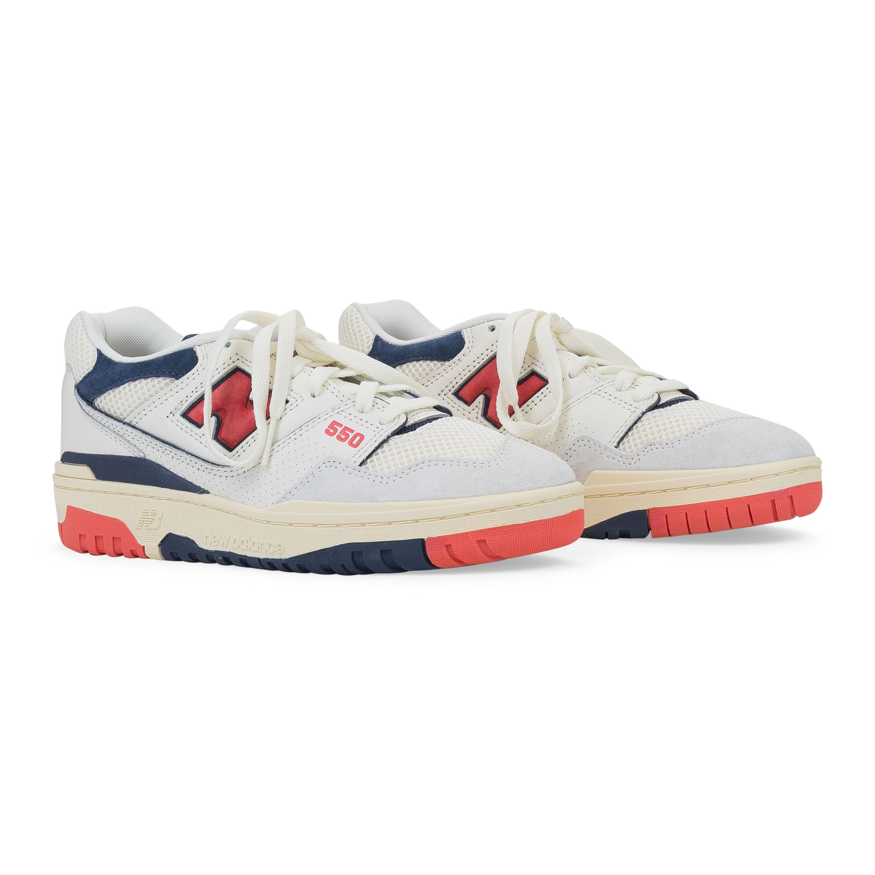 New Balance WHITE 550 SNEAKERS SIZE 8 Size US 8 / EU 41 - 5 Thumbnail