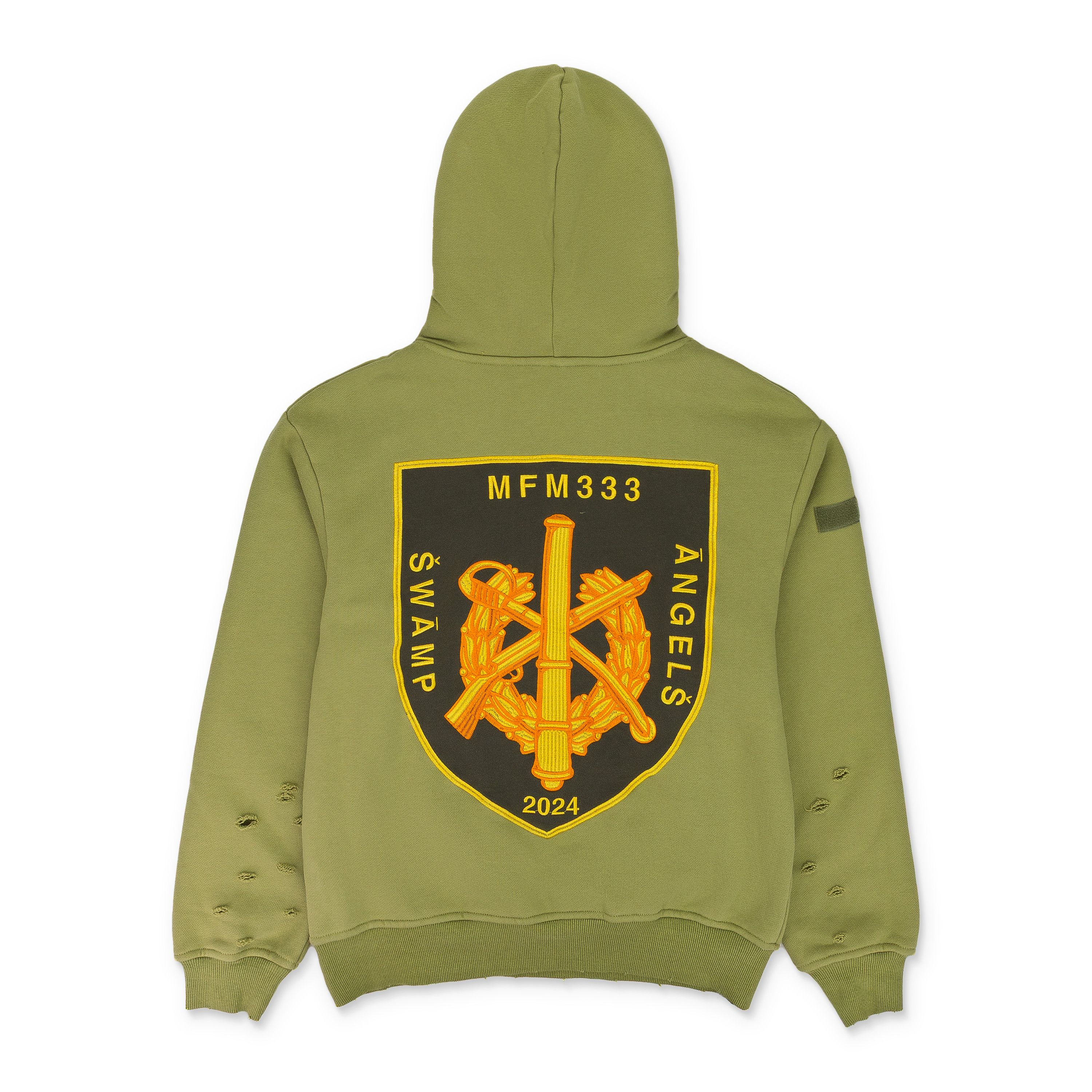 murd333r.fm MURD333R.FM GREEN SPECIAL OPS HOODIE SIZE S Size US S / EU 44-46 / 1 - 2 Thumbnail