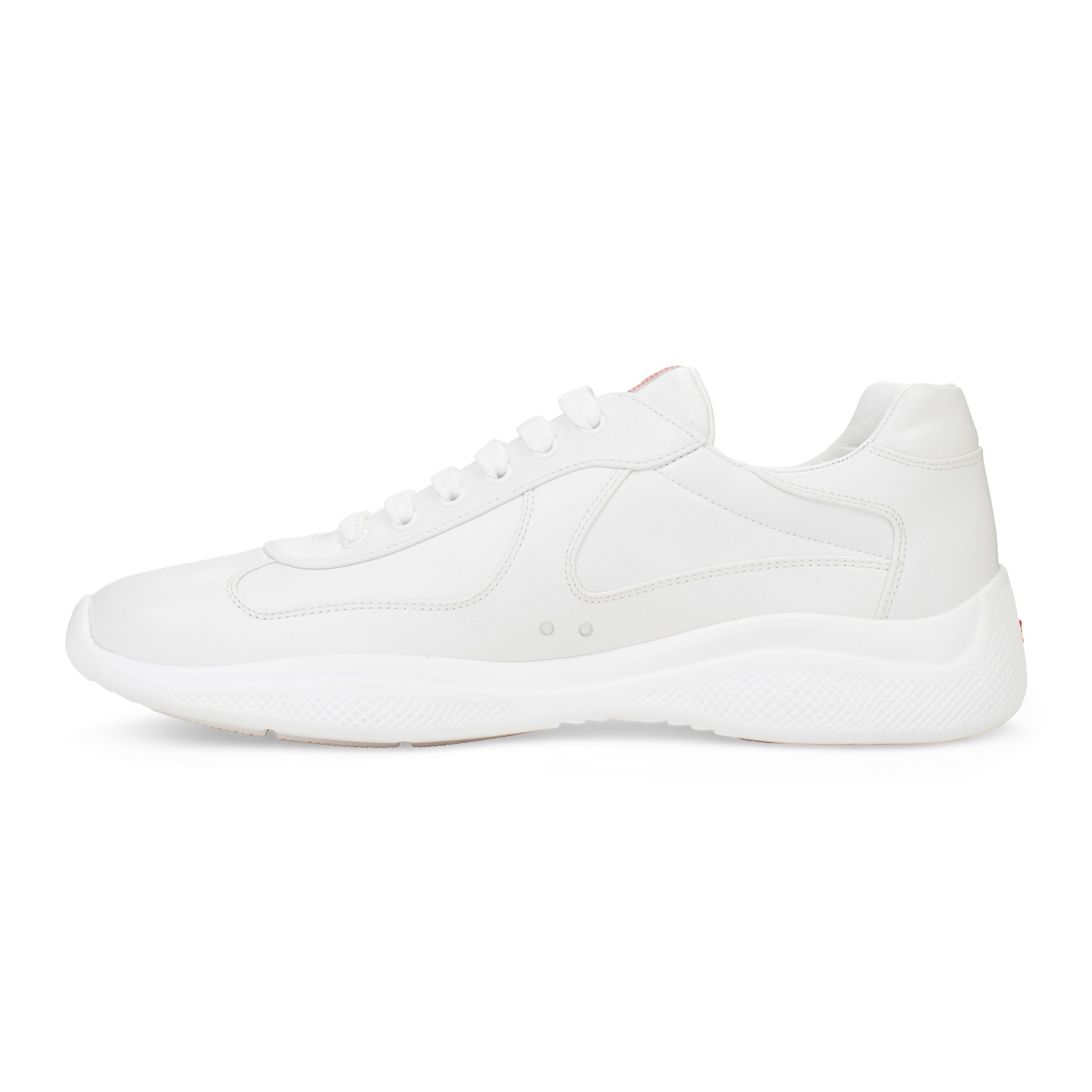 Prada Prada AMERICA'S CUPS SILVER SNEAKERS SIZE 9.5 Size US 9.5 / EU 42-43 - 2 Thumbnail