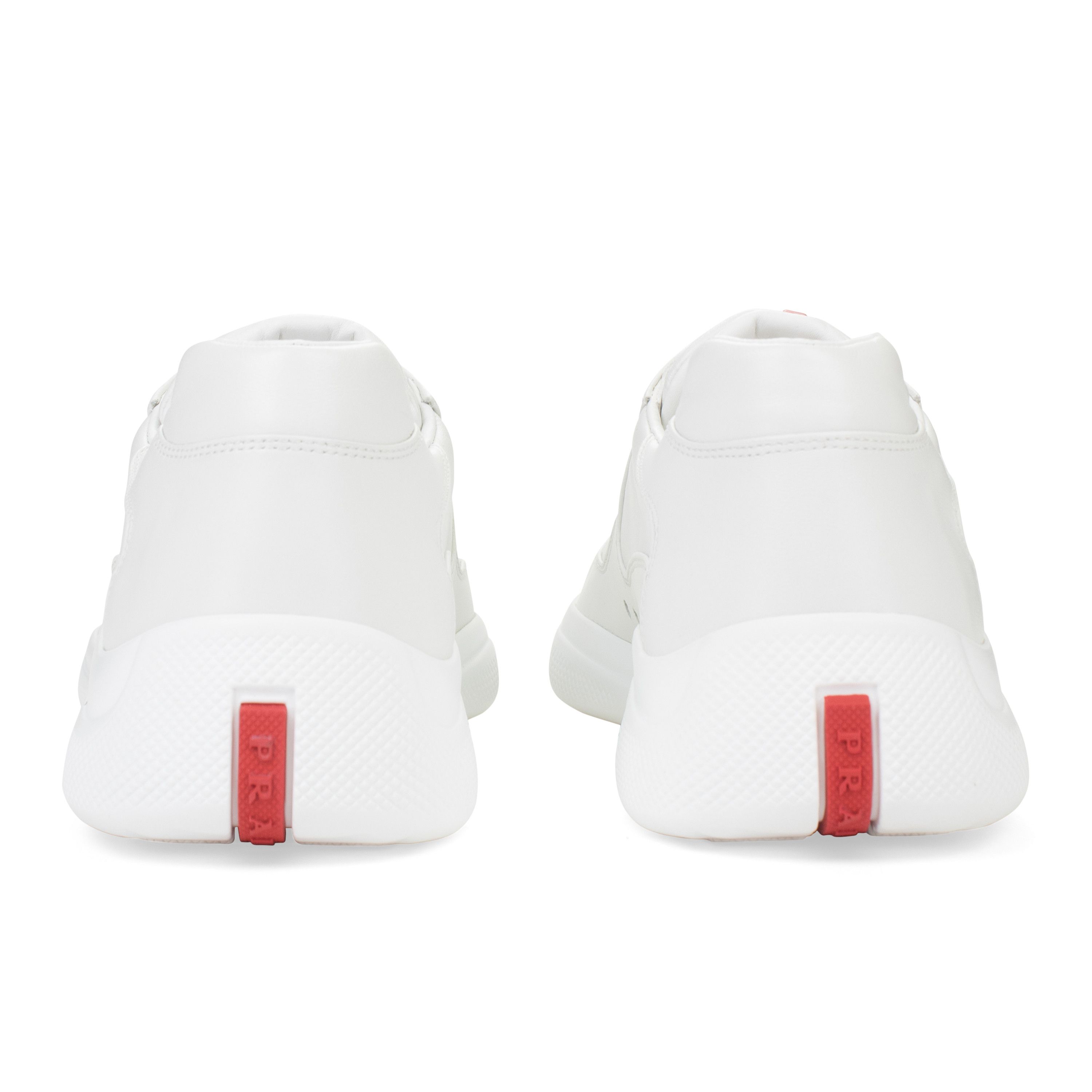Prada Prada AMERICA'S CUPS SILVER SNEAKERS SIZE 9.5 Size US 9.5 / EU 42-43 - 6 Thumbnail