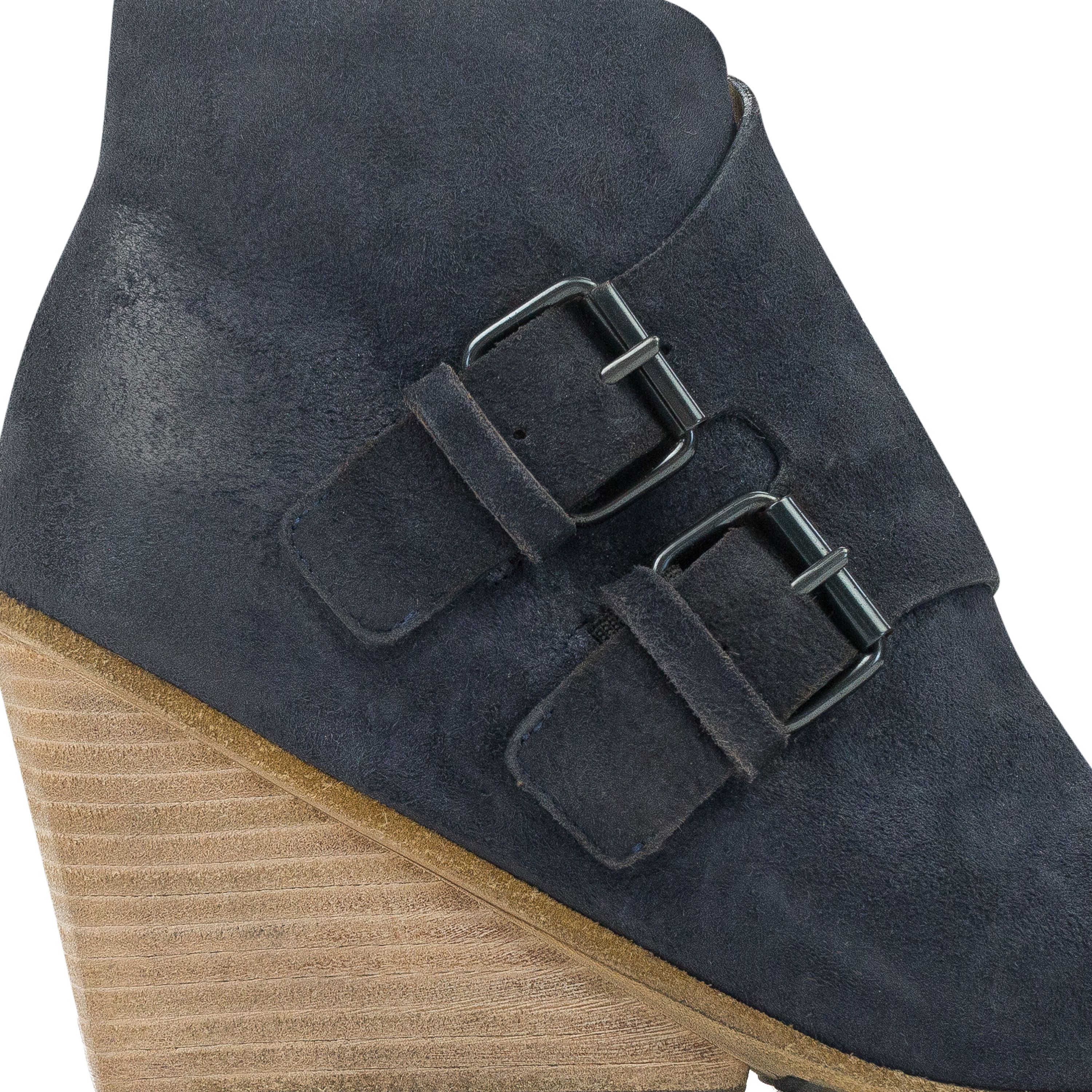 Marsell Marsell BLUE DISTRESSED CALF SKIN LEATHER BOOTS SIZE 38 Size US 8 / IT 38 - 7 Thumbnail