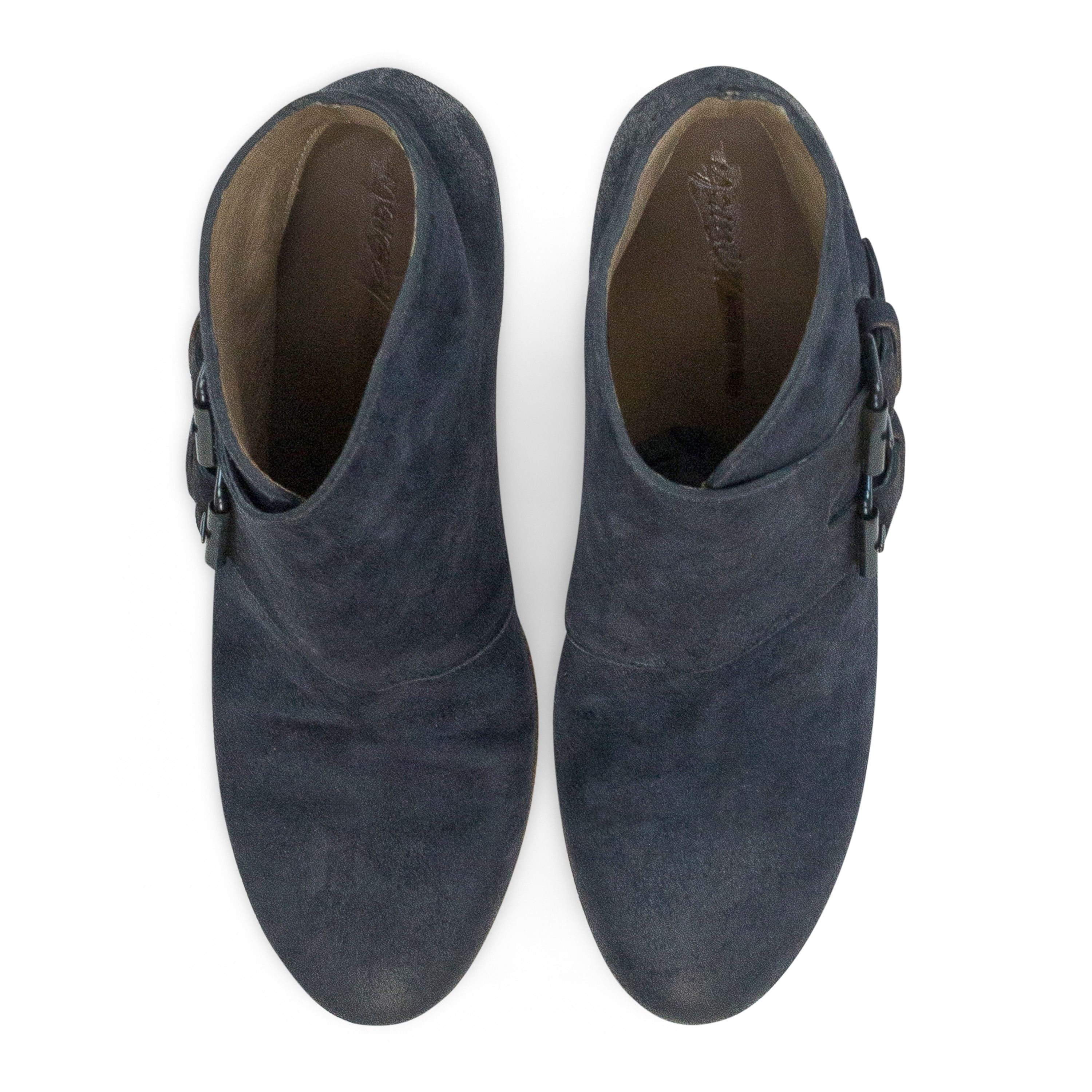Marsell Marsell BLUE DISTRESSED CALF SKIN LEATHER BOOTS SIZE 38 Size US 8 / IT 38 - 4 Thumbnail