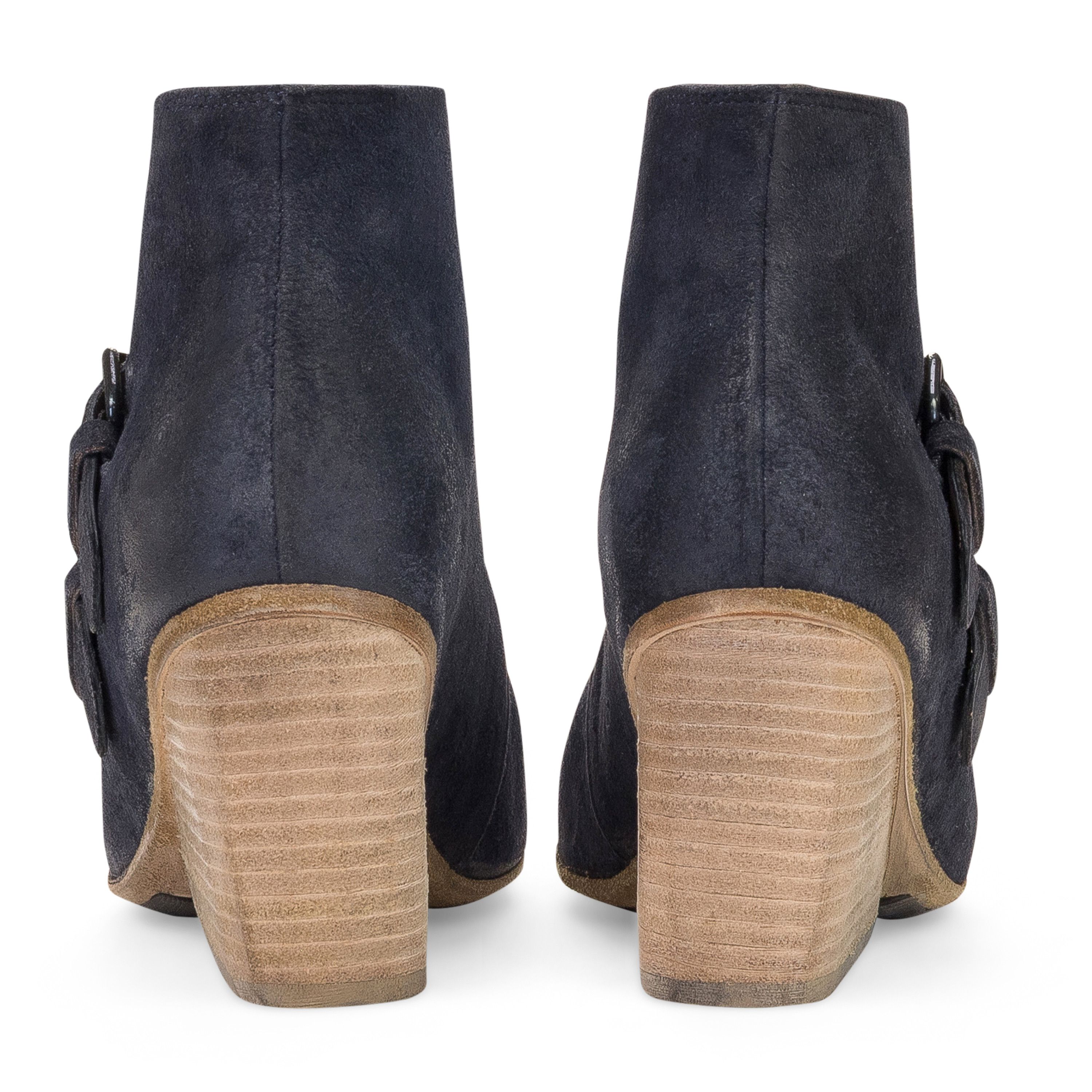 Marsell Marsell BLUE DISTRESSED CALF SKIN LEATHER BOOTS SIZE 38 Size US 8 / IT 38 - 6 Thumbnail