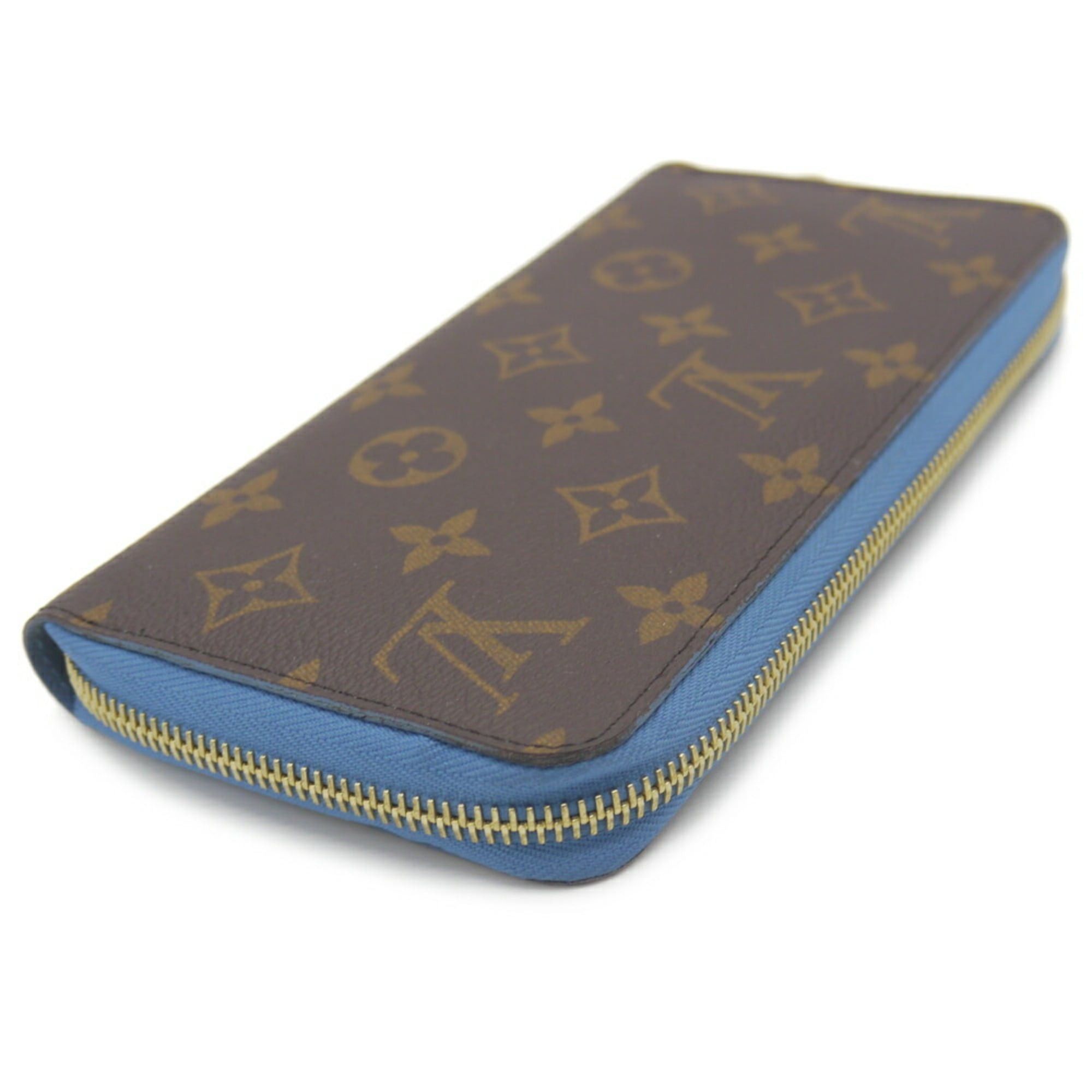 Louis Vuitton Louis Vuitton Zippy Wallet Monogram Blue Jean Long M63894 Size ONE SIZE - 3 Thumbnail