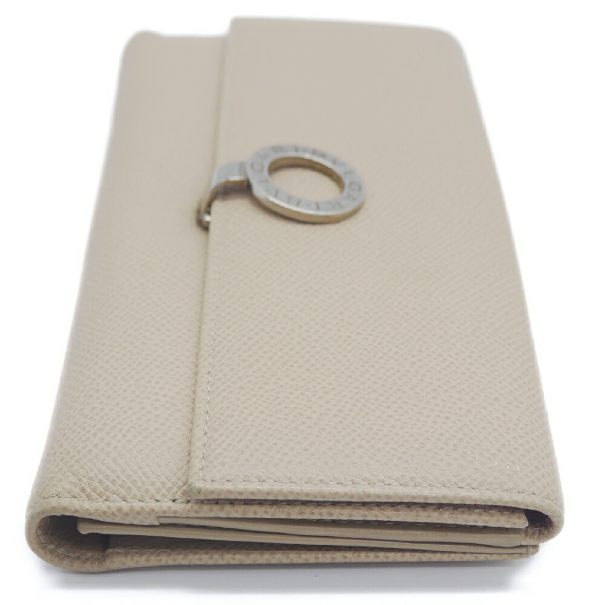 Bvlgari BVLGARI Bulgari Bi-fold Long Wallet, Women's Beige Size ONE SIZE - 4 Thumbnail