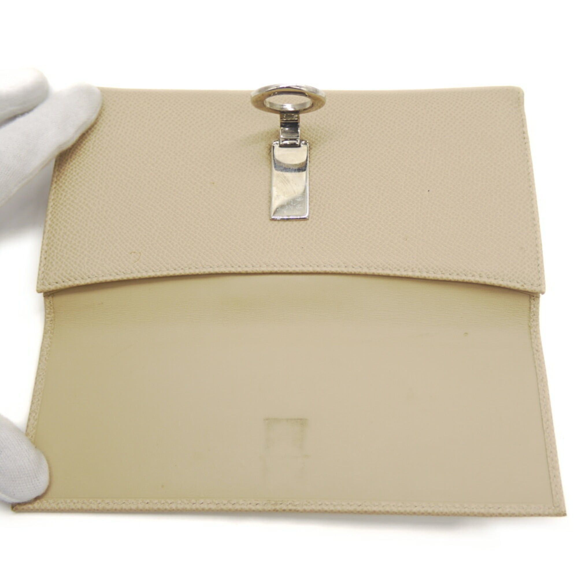 Bvlgari BVLGARI Bulgari Bi-fold Long Wallet, Women's Beige Size ONE SIZE - 5 Thumbnail