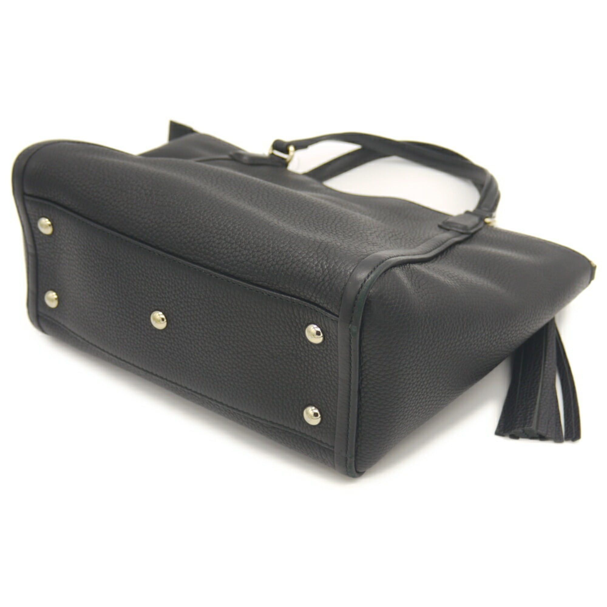 Gucci GUCCI Soho Handbag Shoulder Bag Interlocking G 369176 520981 Black Size ONE SIZE - 5 Thumbnail