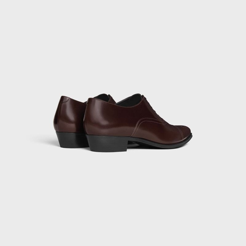 Celine CELINE JUDE PERFORATED OXFORD IN POLISHED BULL dark brown Size US 9 / EU 42 - 3 Thumbnail
