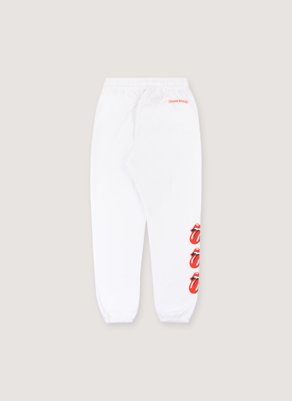 Chrome Hearts Rolling Stones Horseshoe Sweatpants White Red Size US 32 / EU 48 - 2 Thumbnail
