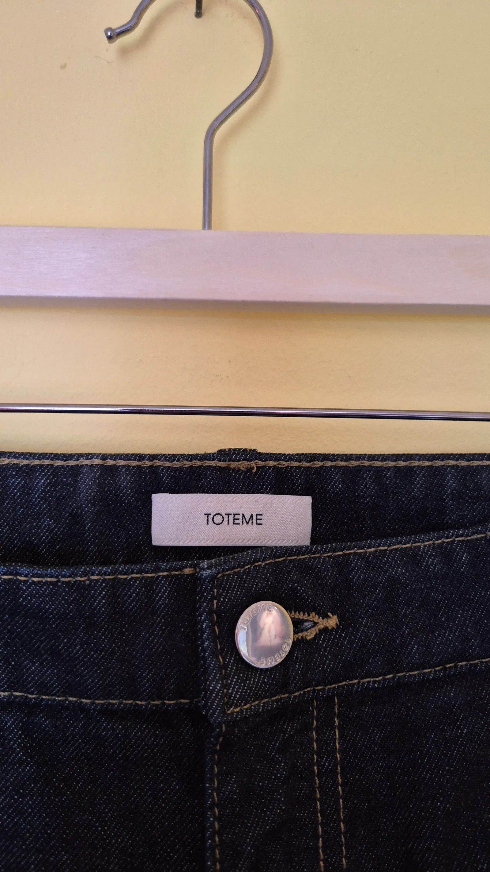 Toteme Toteme Low taper denim Jeans Size 29" - 3 Thumbnail