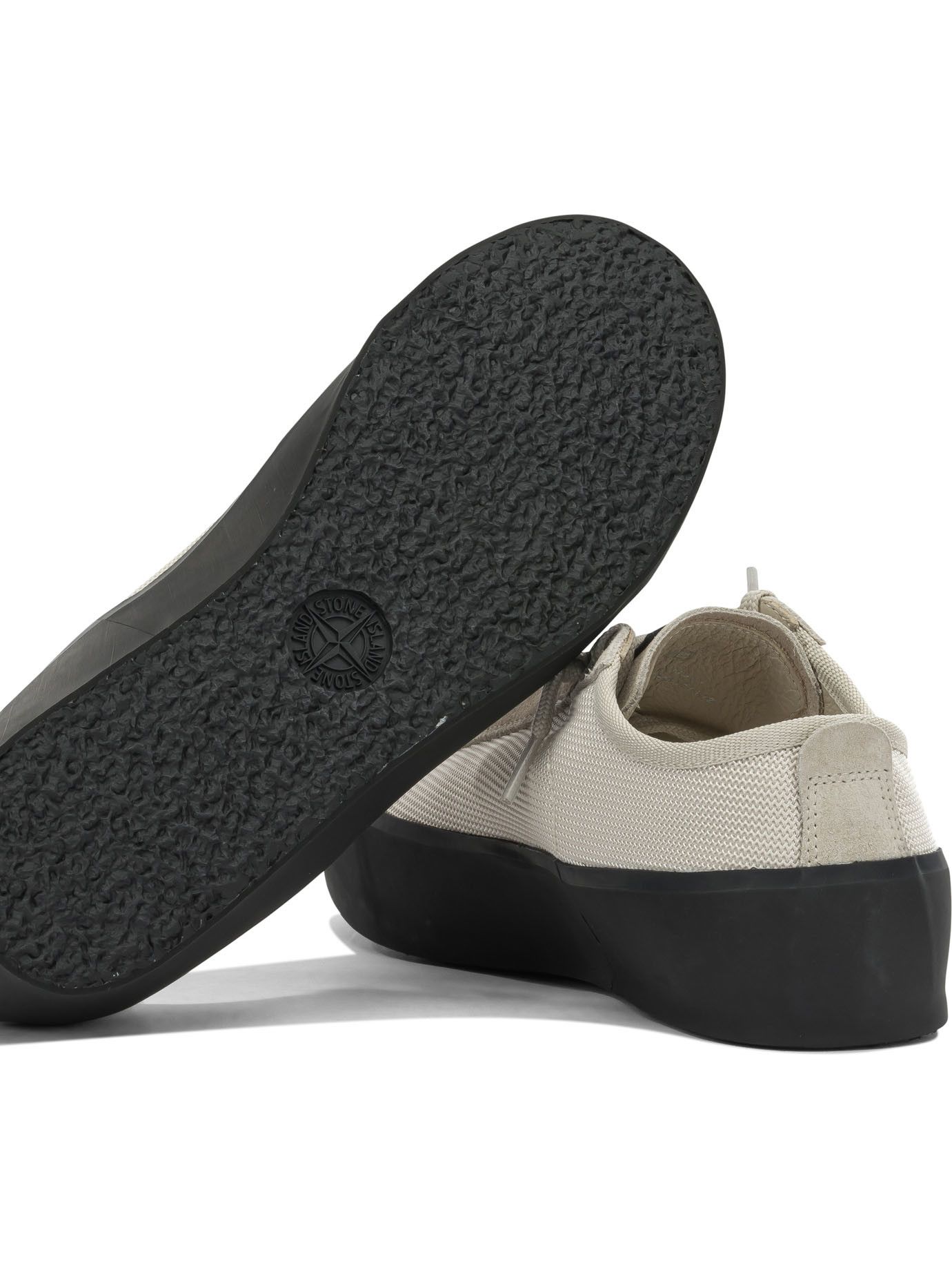 Stone Island Stone Island Sneakers In Mixed Leather And Fabric IT 39 Men - USA Duties Paid Size US 6 / EU 39 - 5 Thumbnail