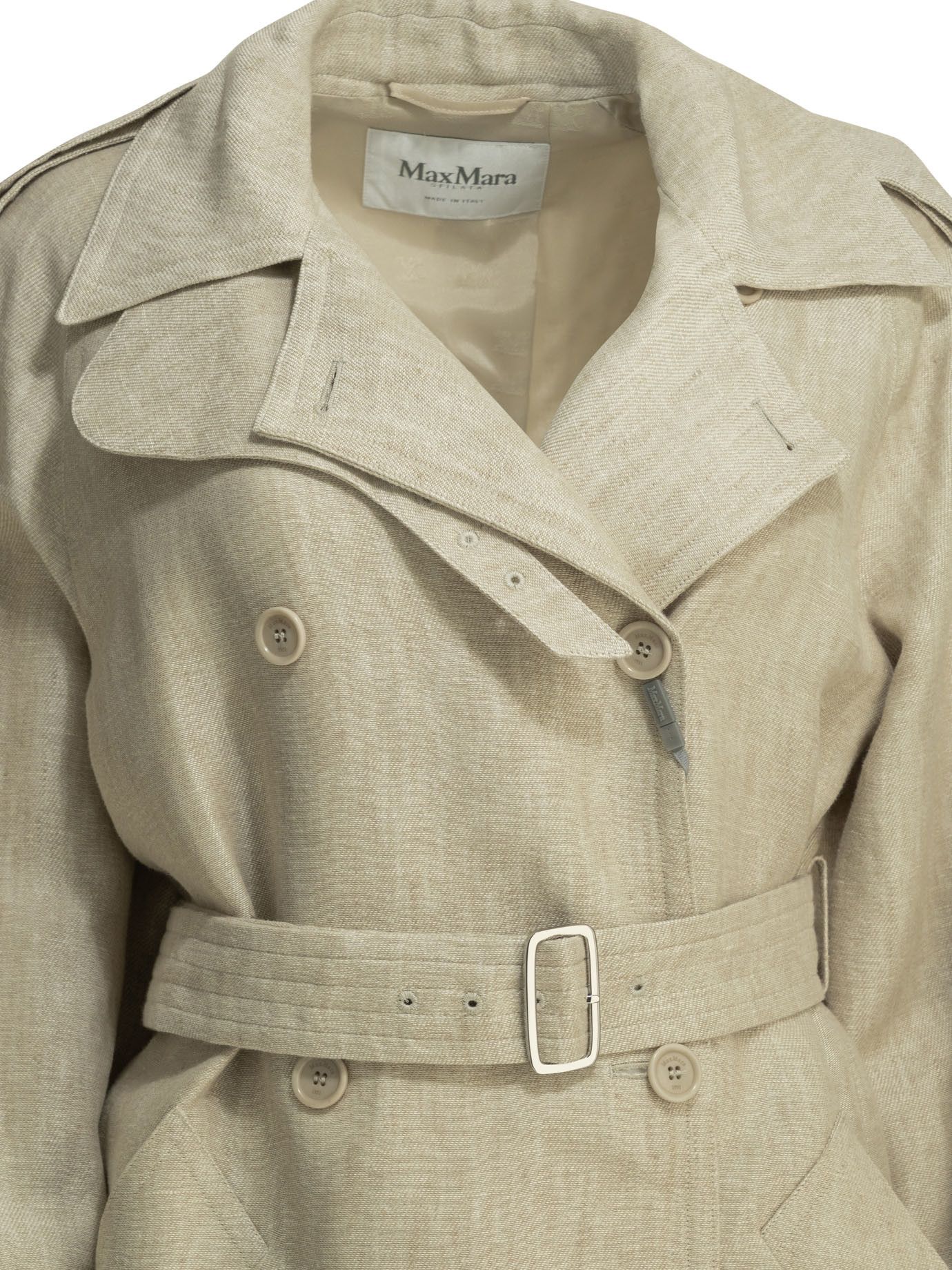 Max Mara Max Mara Lightweight Pure Linen Jacket tag size 42 Women - USA Duties Paid Size M / US 6-8 / IT 42-44 - 3 Thumbnail