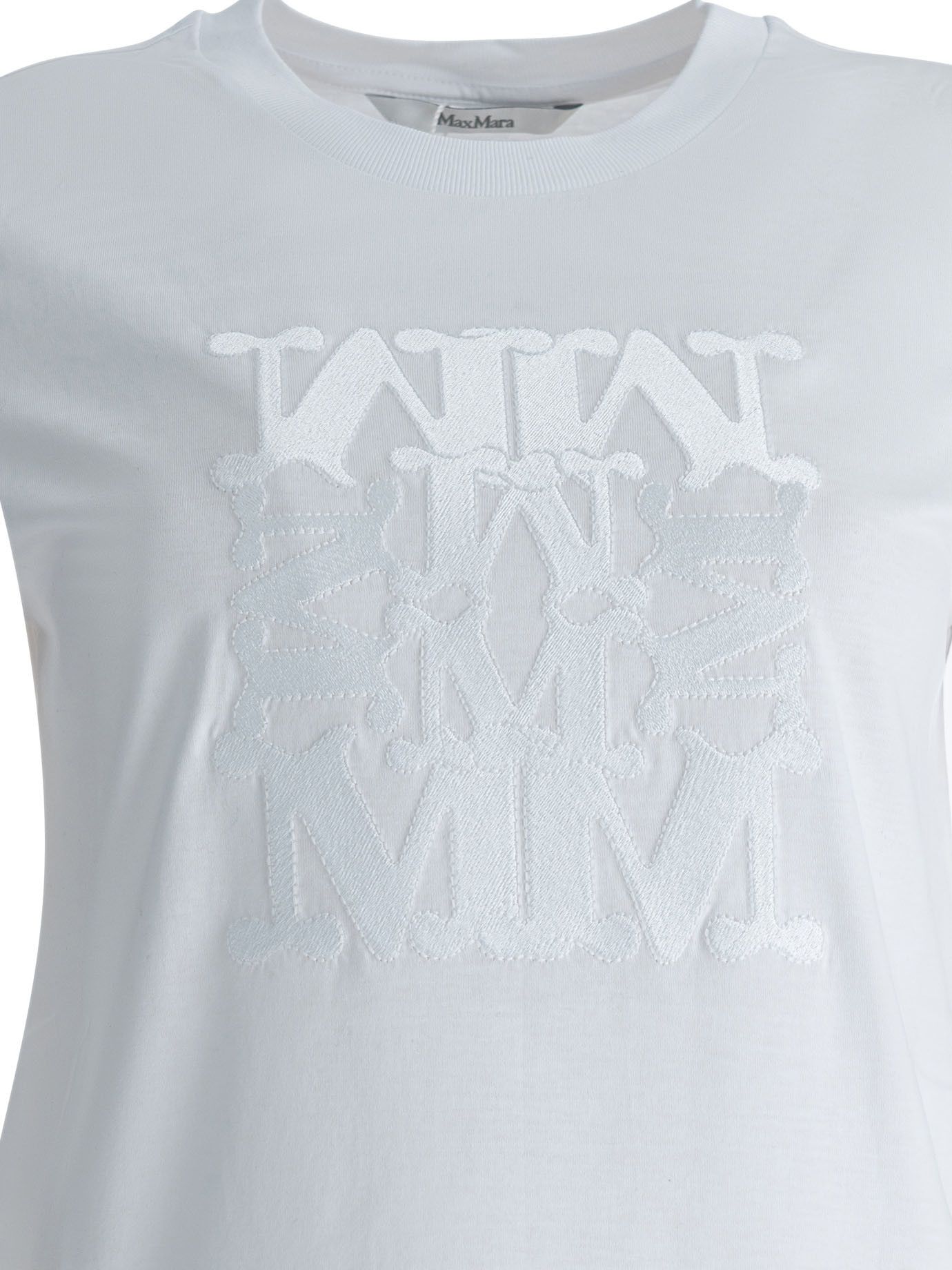Max Mara Max Mara Crewneck T-Shirt With Short Sleevess tag size S Women - USA Duties Paid Size S / US 4 / IT 40 - 3 Thumbnail