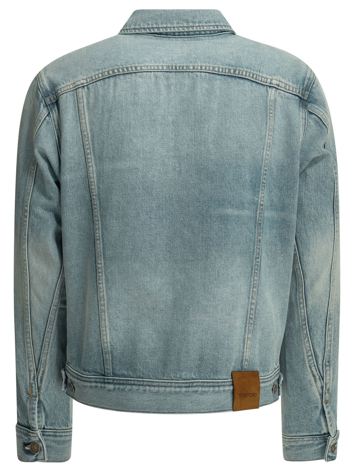 Tom Ford Tom Ford Icon Denim Jacket tag size M Men - USA Duties Paid Size US M / EU 48-50 / 2 - 2 Thumbnail
