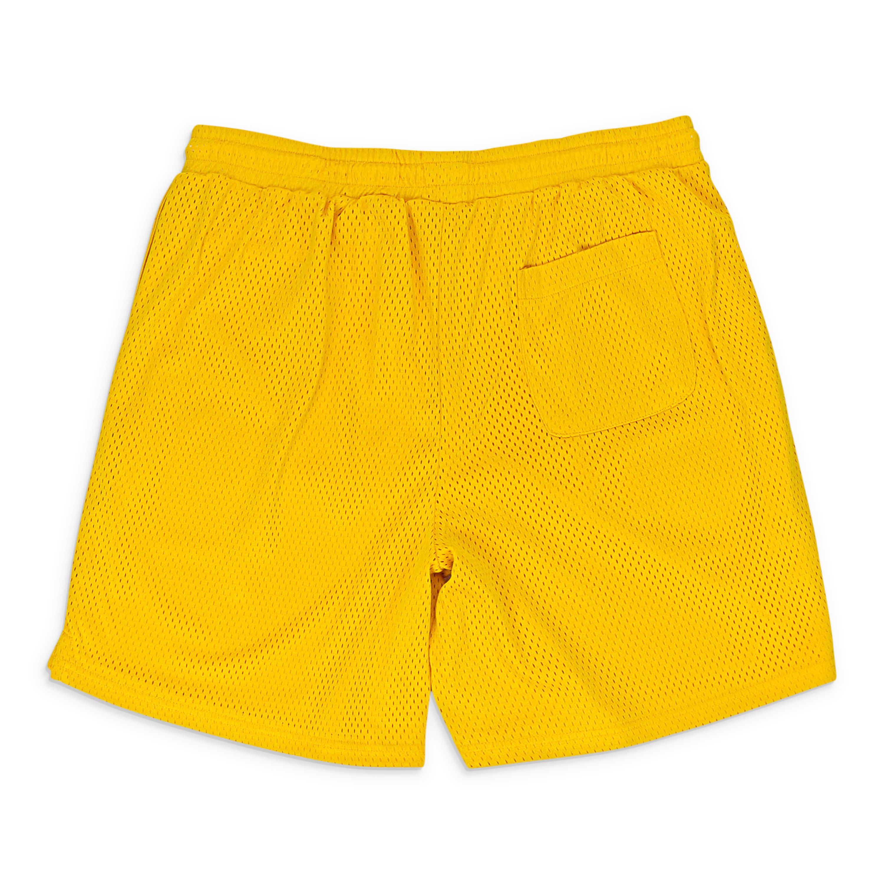 Sinclair Global SCRIPT LOGO MESH YELLOW SHORTS SIZE L Size US 34 / EU 50 - 2 Thumbnail