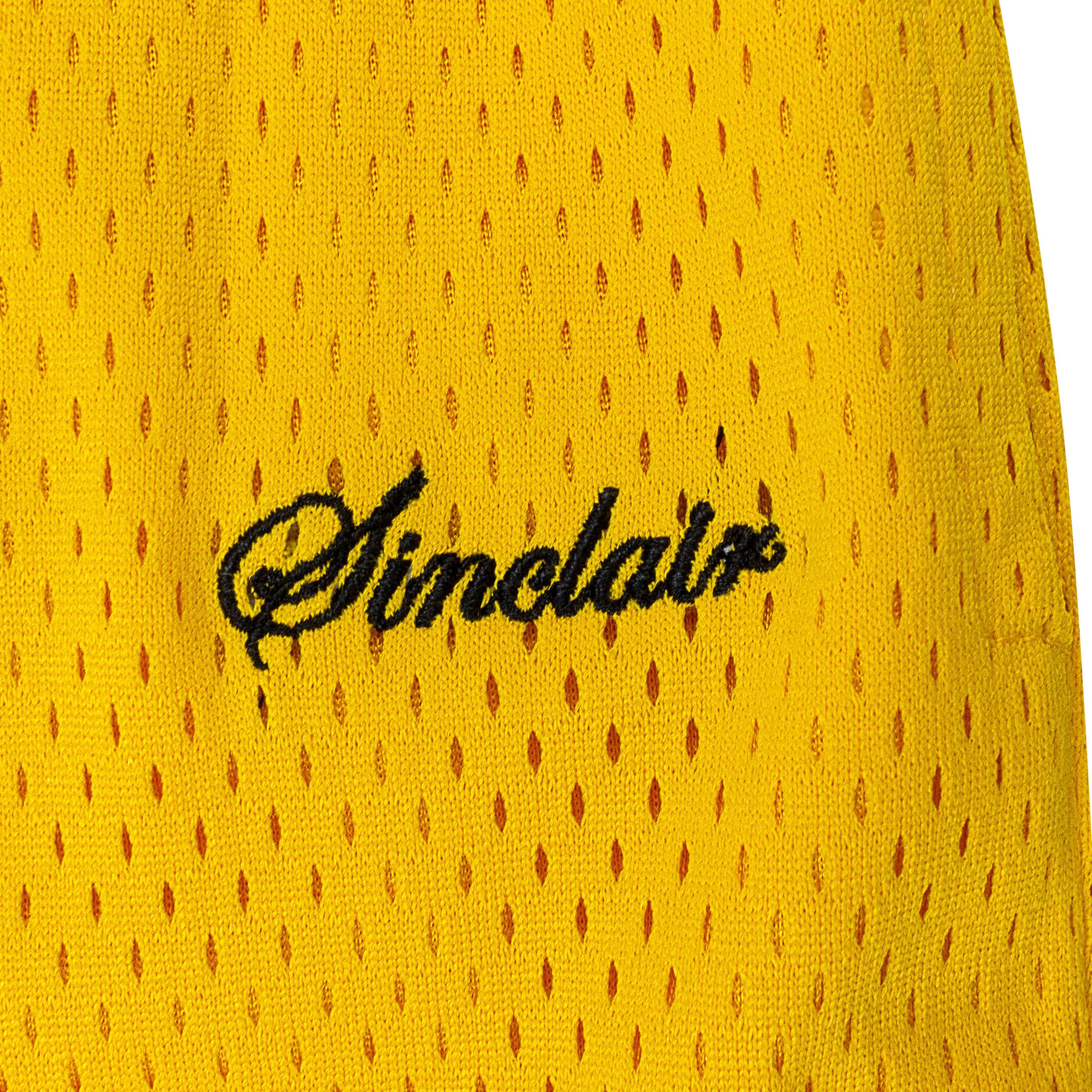 Sinclair Global SCRIPT LOGO MESH YELLOW SHORTS SIZE L Size US 34 / EU 50 - 4 Thumbnail