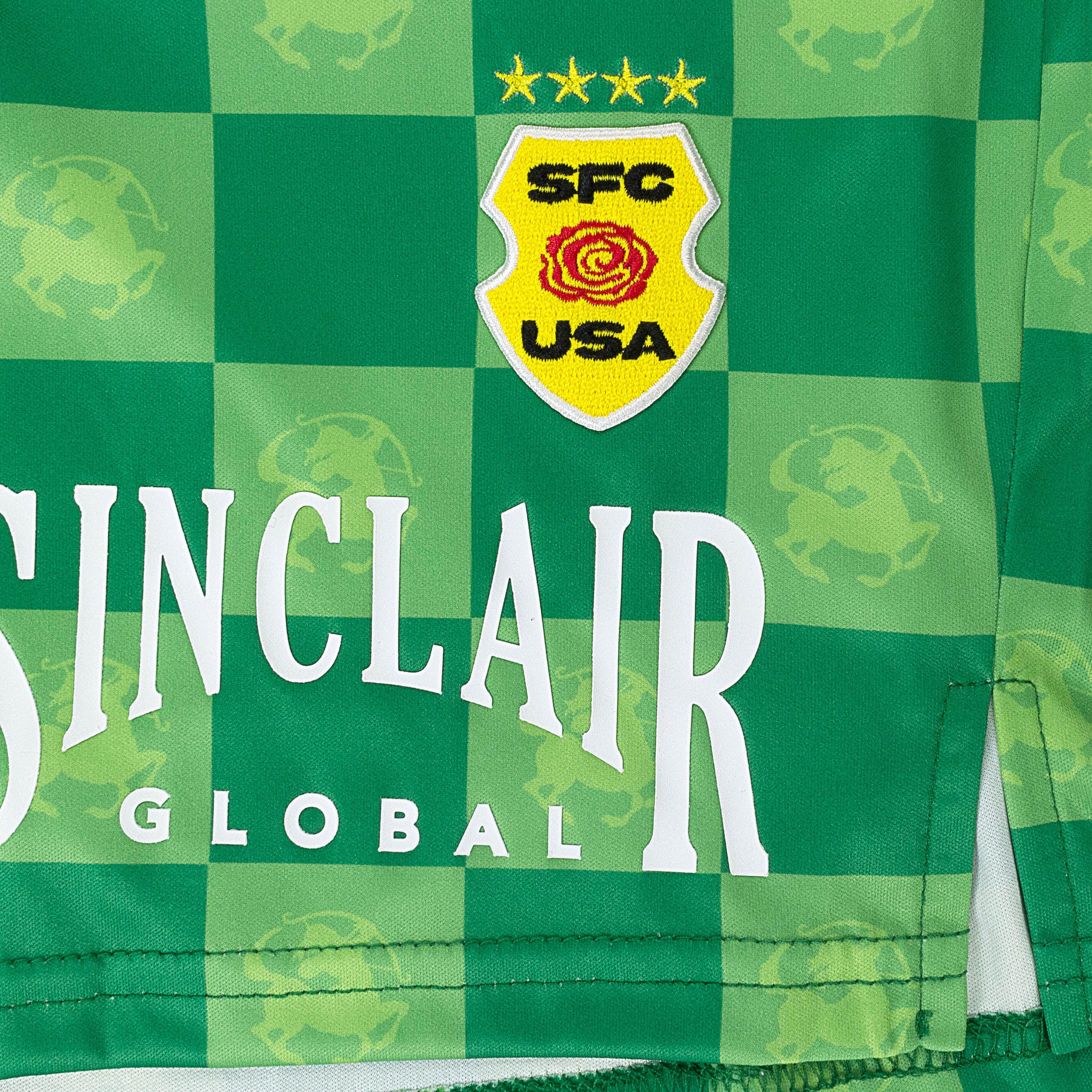 Sinclair Global SOCCER GREEN SHORTS SIZE L Size US 34 / EU 50 - 5 Thumbnail