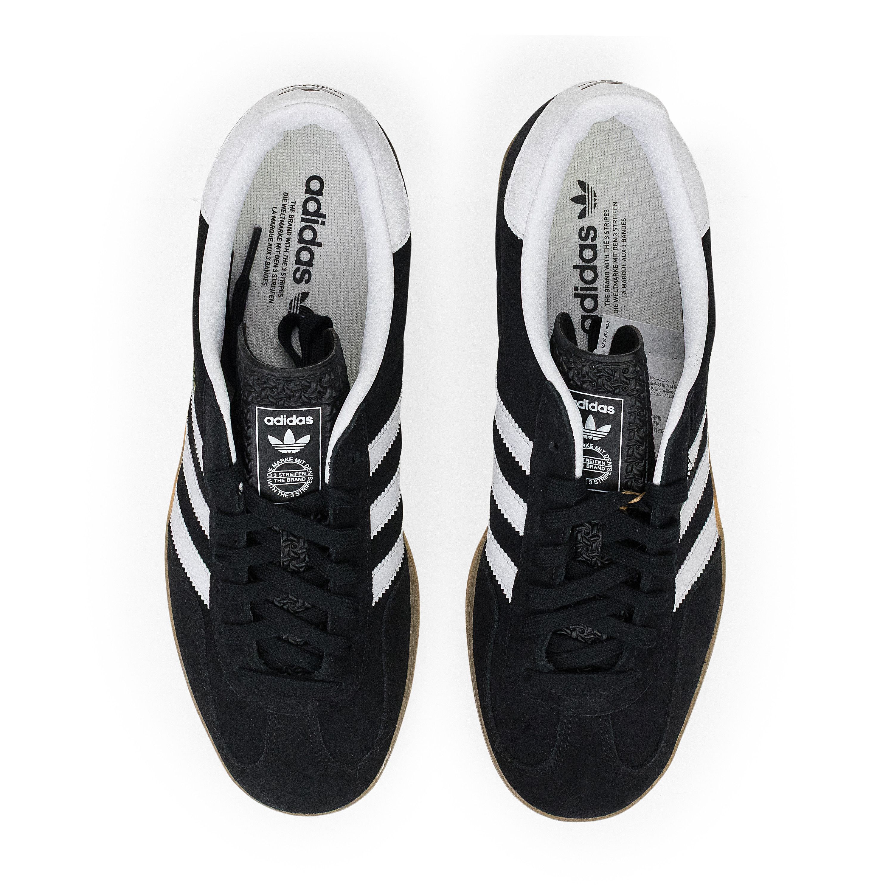 Adidas Adidas BLACK/WHITE GAZELLE INDOOR SNEAKERS SIZE 6.5 Size US 6.5 / EU 39-40 - 4 Thumbnail
