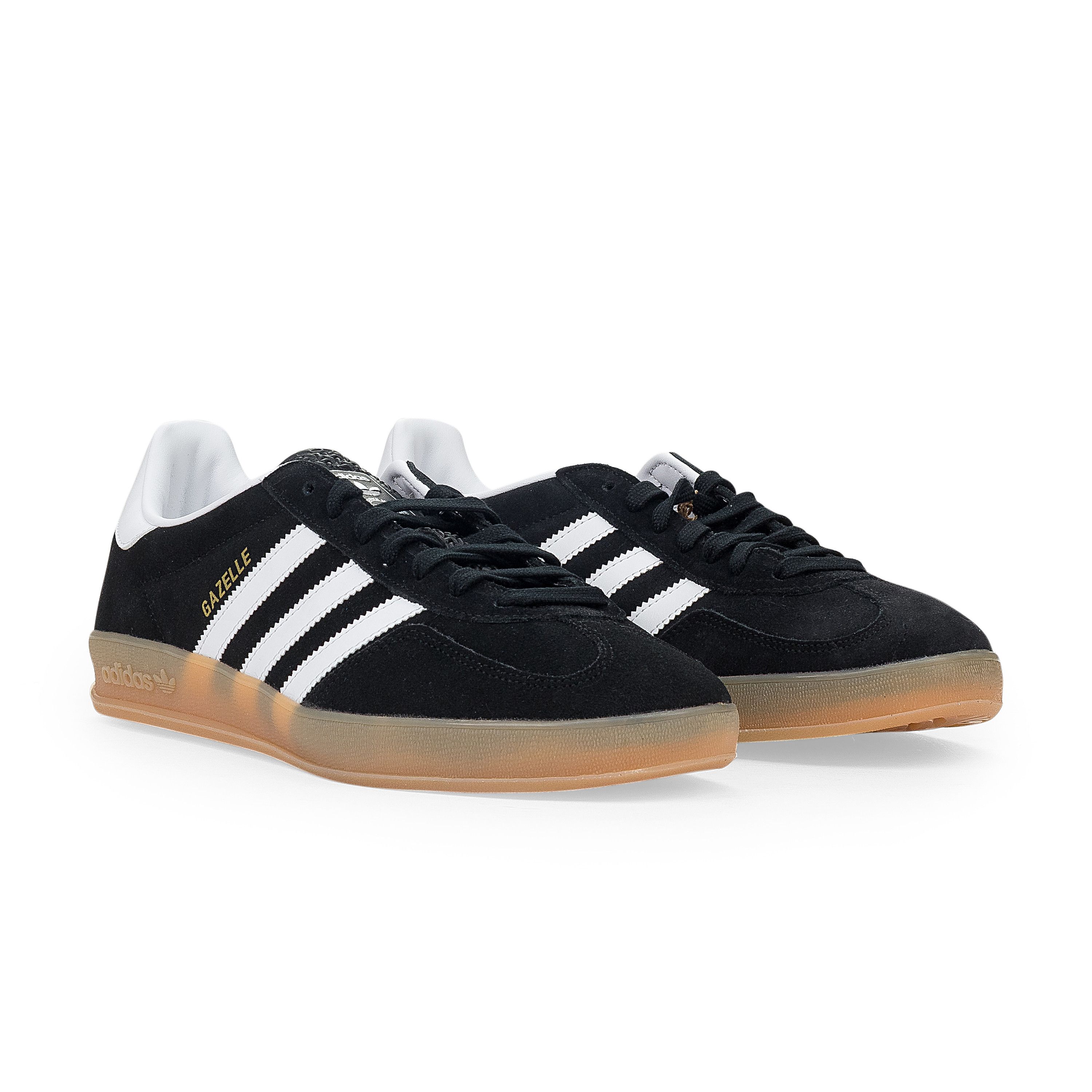 Adidas Adidas BLACK/WHITE GAZELLE INDOOR SNEAKERS SIZE 7 Size US 7 / EU 40 - 5 Thumbnail