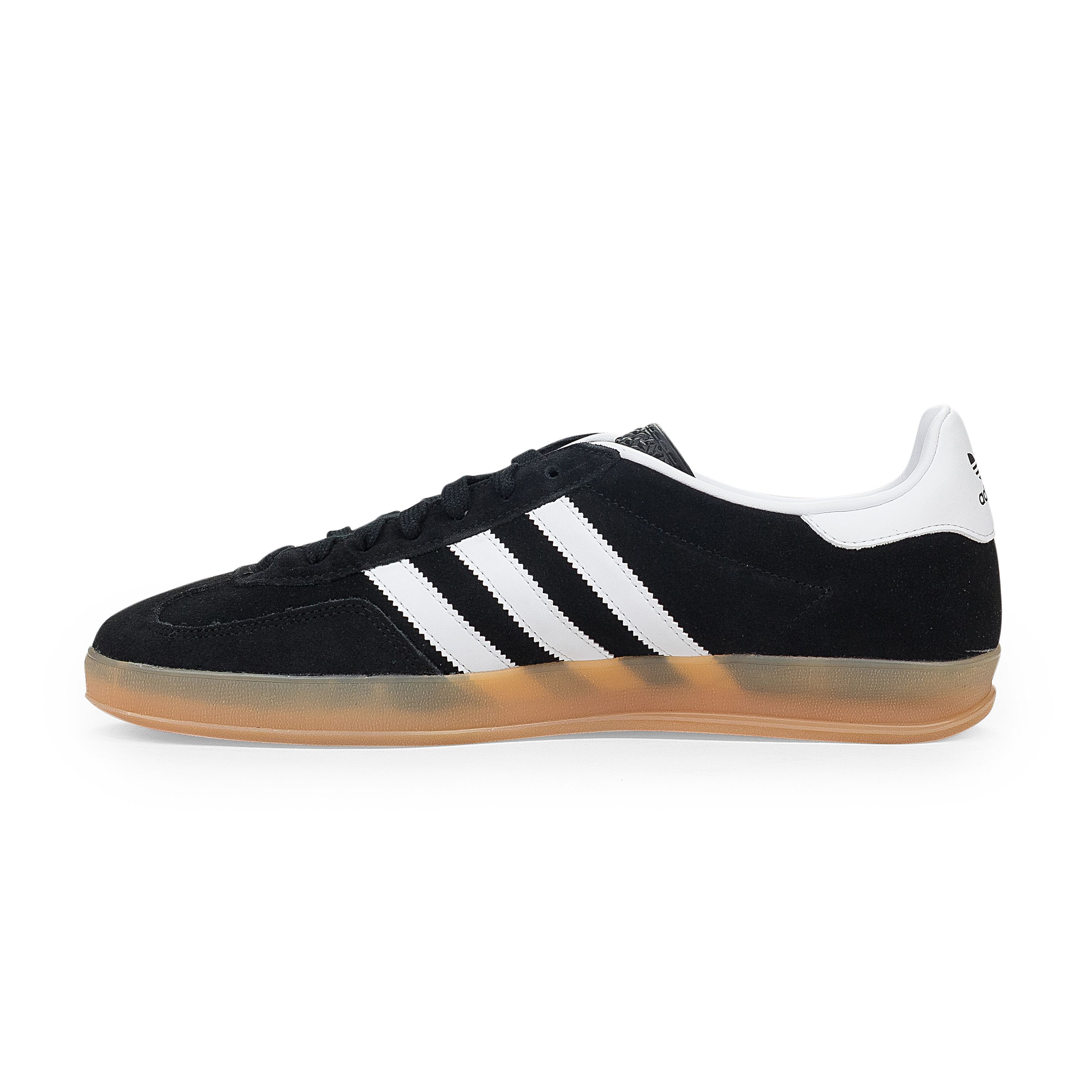 Adidas Adidas BLACK/WHITE GAZELLE INDOOR SNEAKERS SIZE 7 Size US 7 / EU 40 - 2 Thumbnail