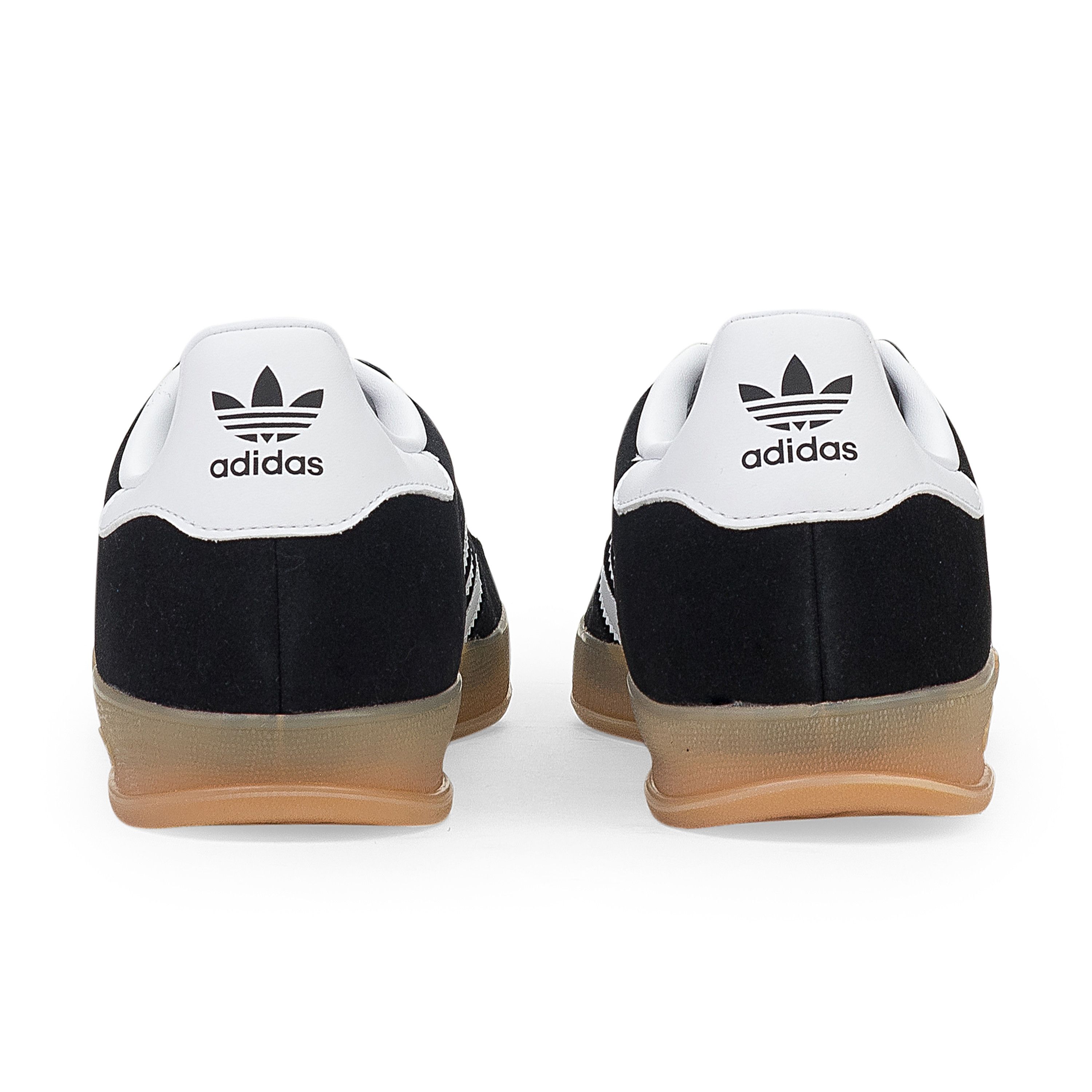 Adidas Adidas BLACK/WHITE GAZELLE INDOOR SNEAKERS SIZE 7 Size US 7 / EU 40 - 6 Thumbnail