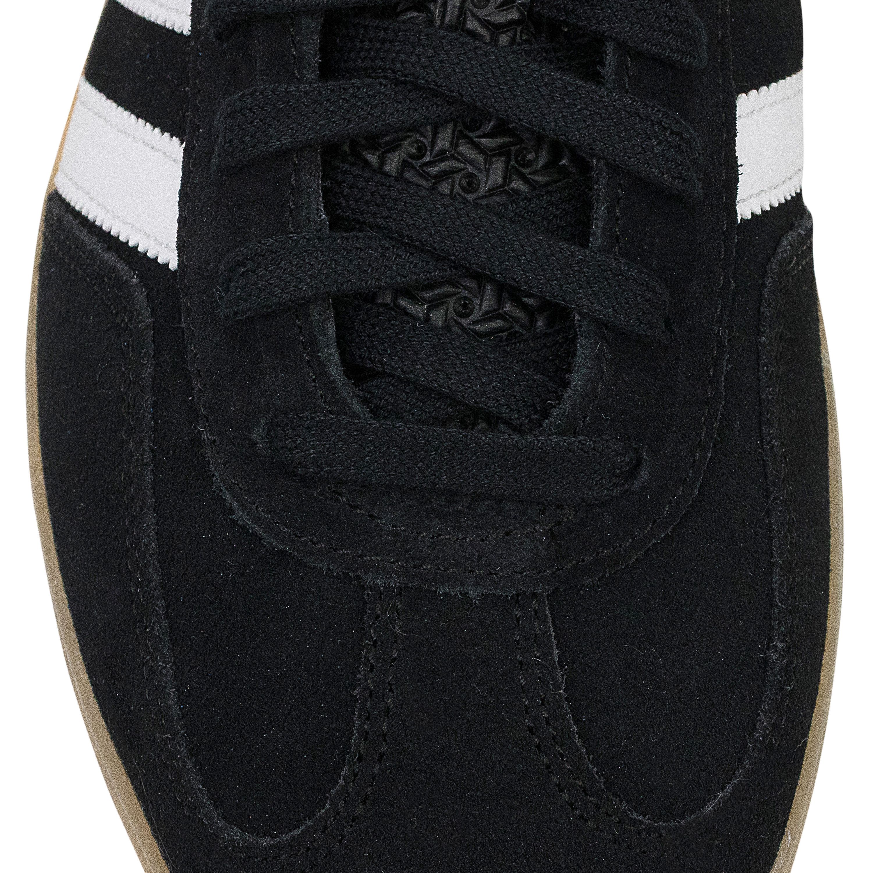 Adidas Adidas BLACK/WHITE GAZELLE INDOOR SNEAKERS SIZE 7 Size US 7 / EU 40 - 7 Thumbnail
