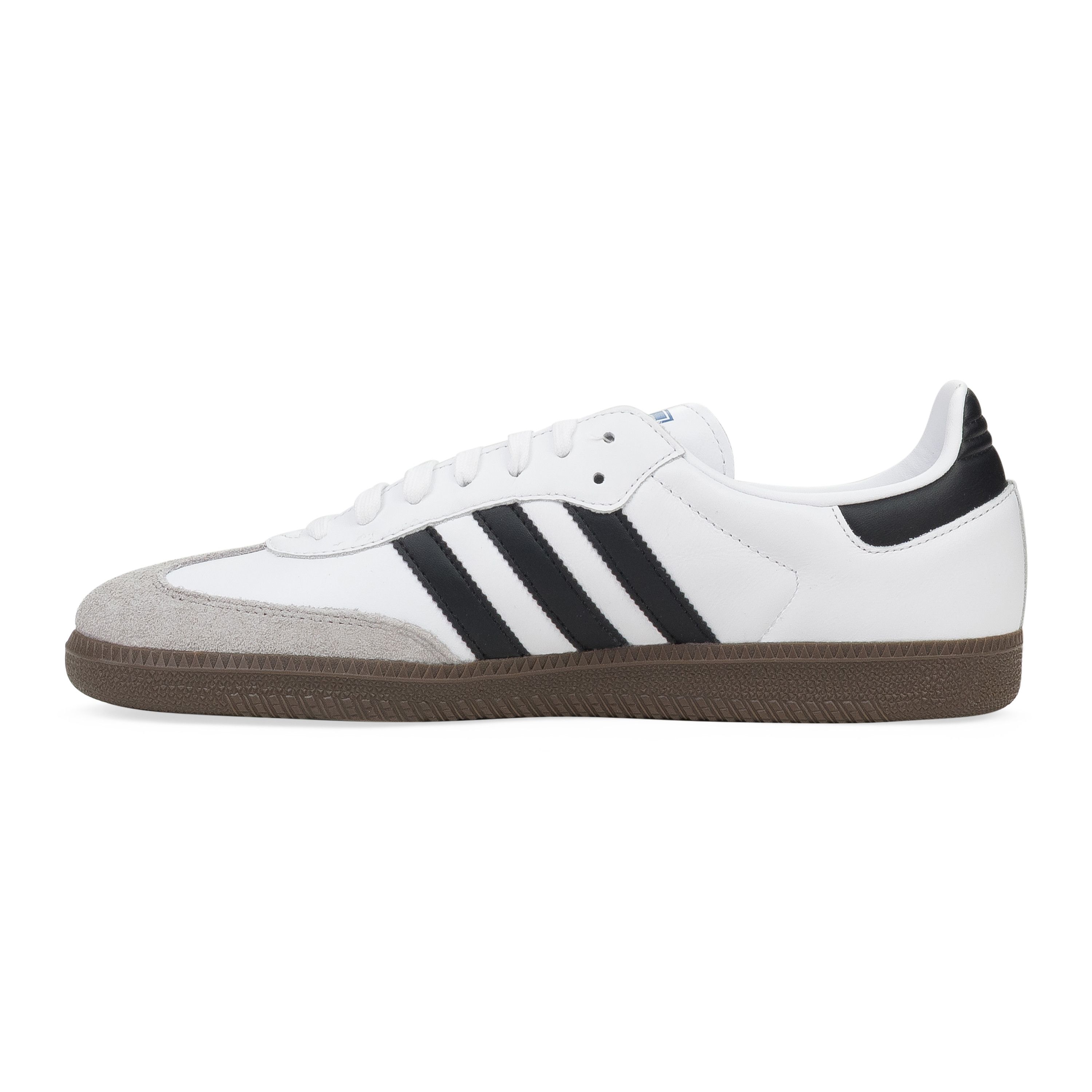 Adidas Adidas WHITE/BLACK/GRAY SAMBA OG SNEAKERS SIZE 10 Size US 10 / EU 43 - 2 Thumbnail