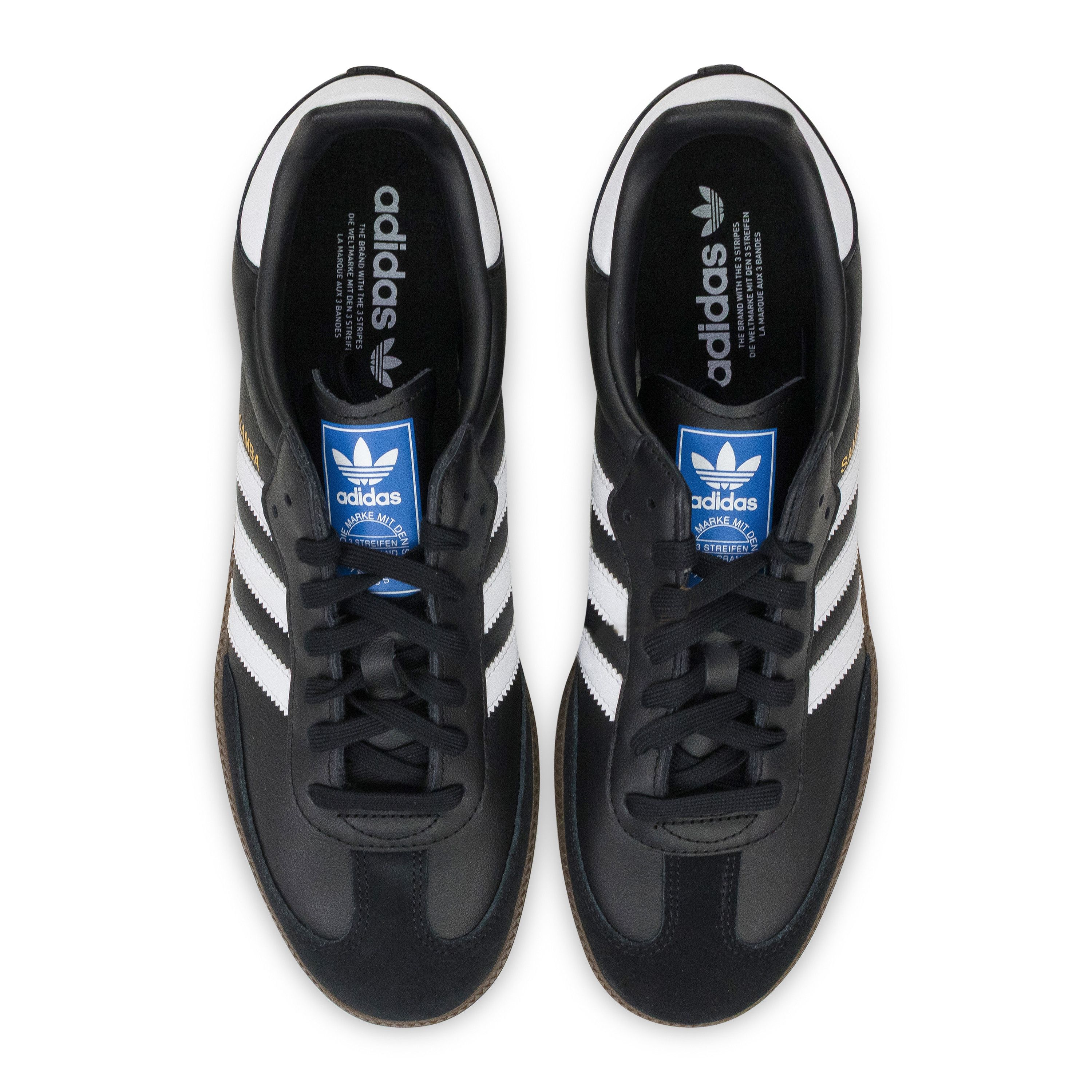Adidas Adidas BLACK/WHITE/BROWN SAMBA OG SNEAKERS SIZE 10.5 Size US 10.5 / EU 43-44 - 4 Thumbnail