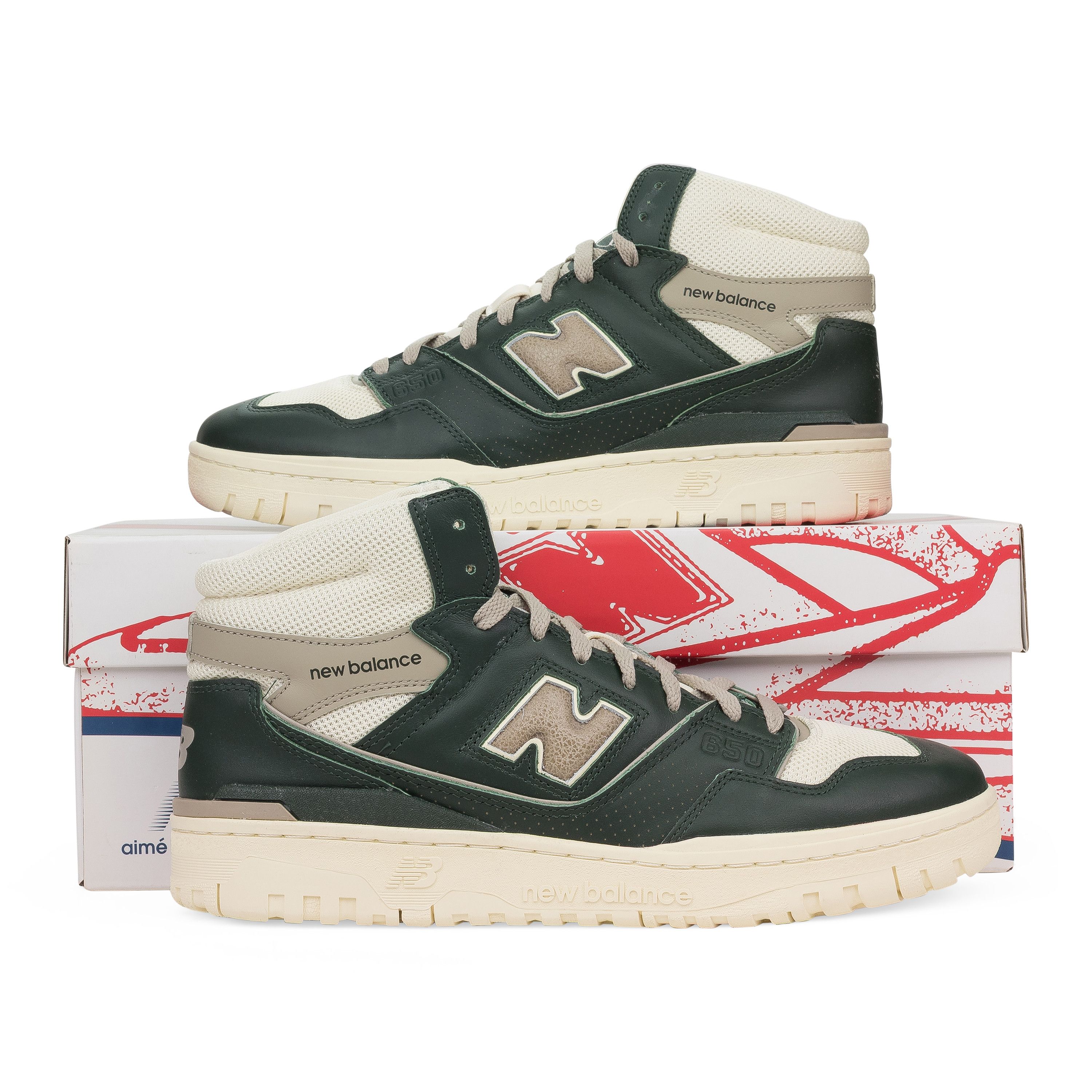 Aime Leon Dore Aime Leon Dore GREEN ALD / NEW BALANCE 650R SNEAKERS SIZE 10 Size US 10 / EU 43 - 8 Thumbnail