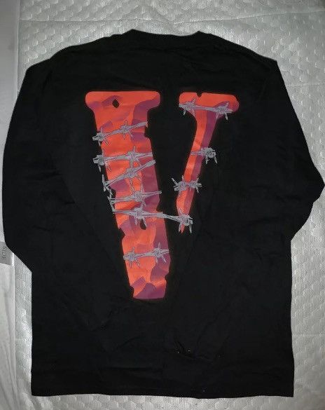 Vlone 999 x VLONE VWRLD Longsleeve Red Grailed