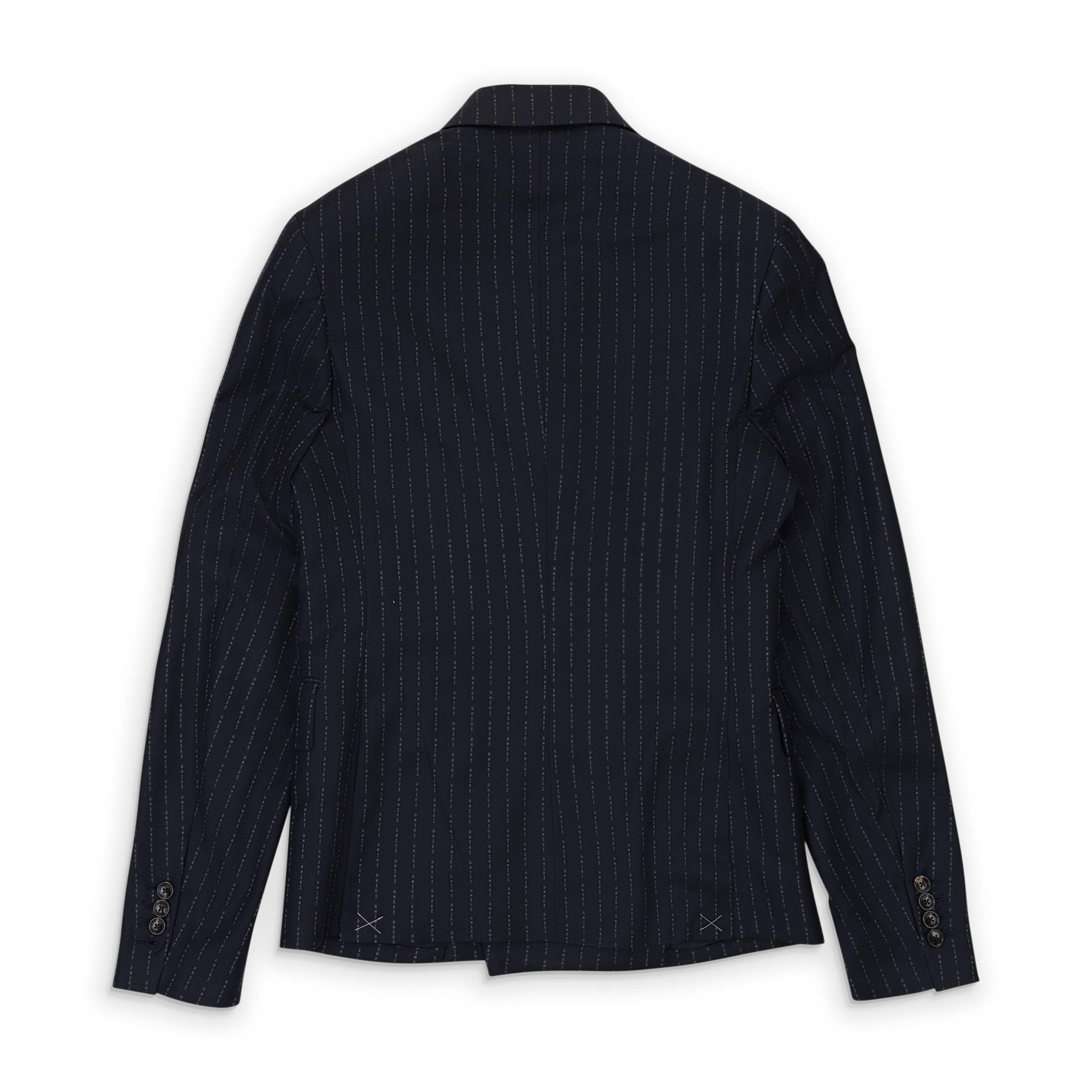 Amiri Amiri NAVY DOUBLE BREASTED BLAZER SIZE 50 Size 50R - 2 Thumbnail