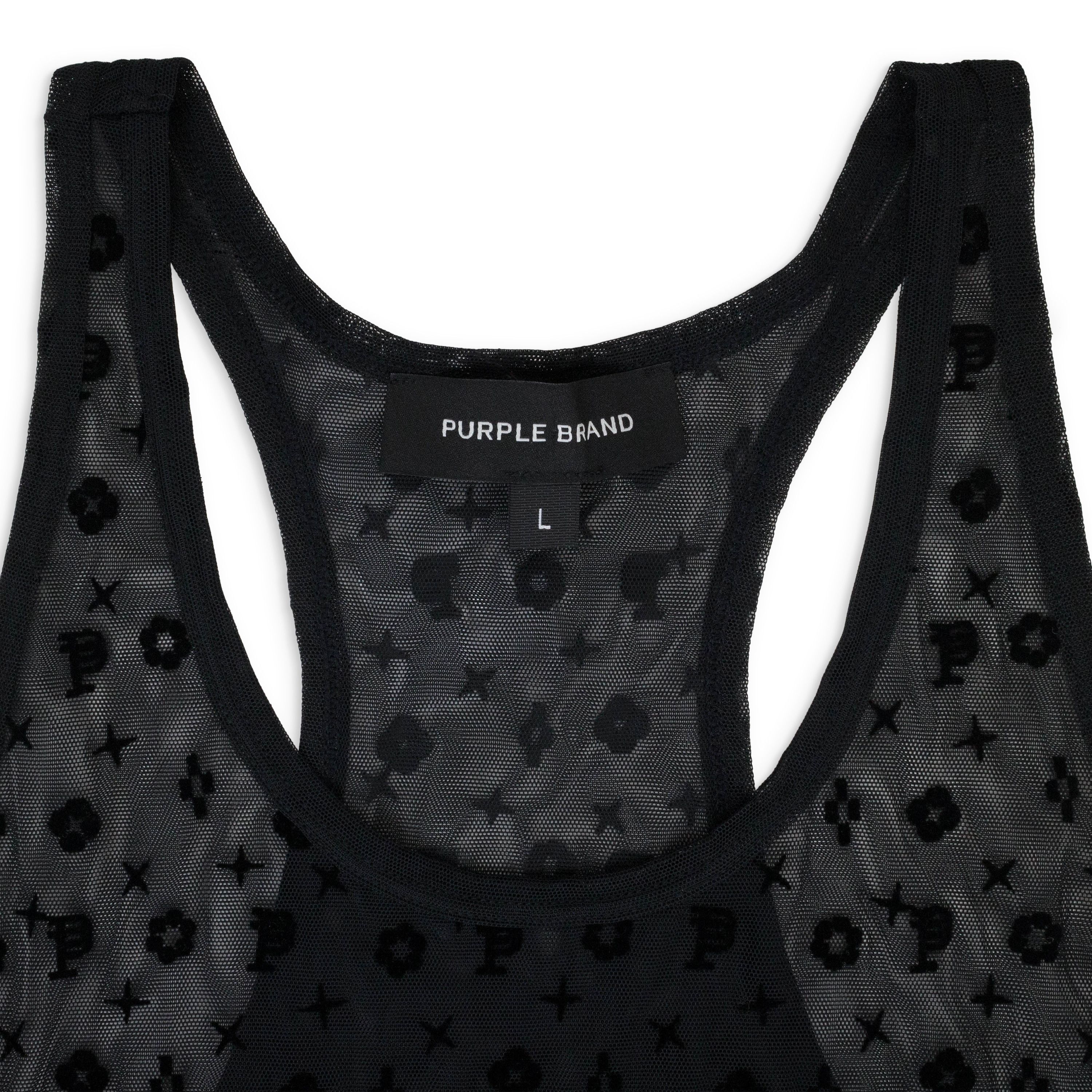 Purple Brand Purple Brand MESH RACER BLACK BRALETTE Size M Size M / US 6-8 / IT 42-44 - 3 Thumbnail
