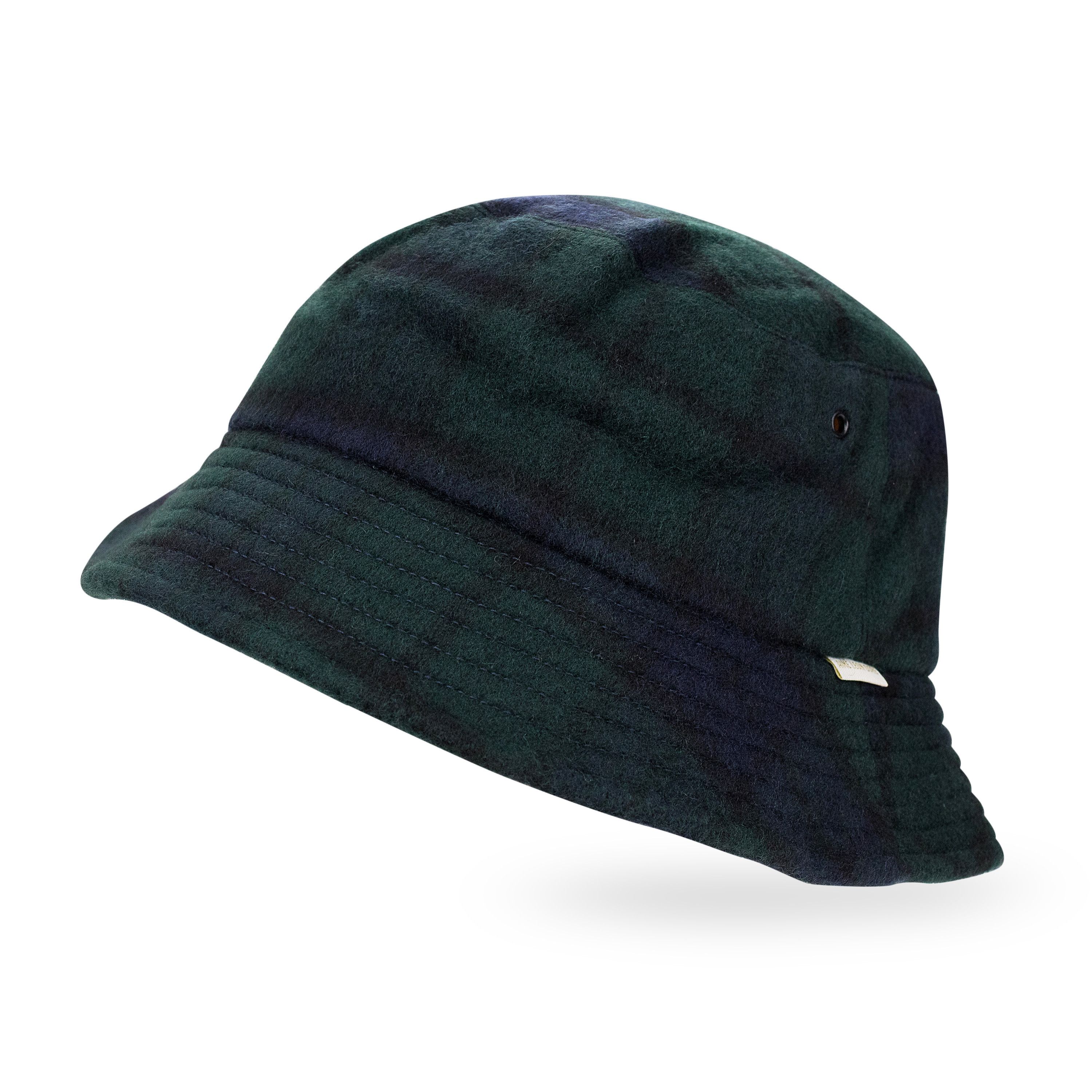 Aime Leon Dore Aime Leon Dore BLACK WOOL PLAID BUCKET HAT SIZE SM Size ONE SIZE - 4 Thumbnail